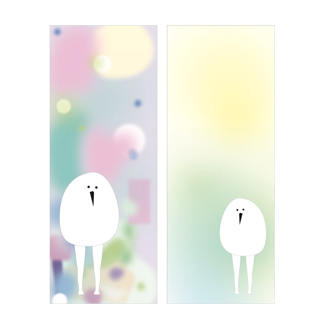 たまごあしのふせん ほわほわ　※7/9~15頃より順次発送