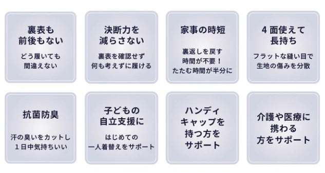 【裏表前後なし/ポリ】MENS ∞ ボクサーパンツ / グレー / ※1/28~2/3頃より順次配送予定