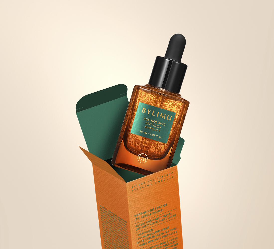 【BYLIMU】ペプタトックスアンプル 30ml / 美容液 ※マスクパック2枚付き⭐️