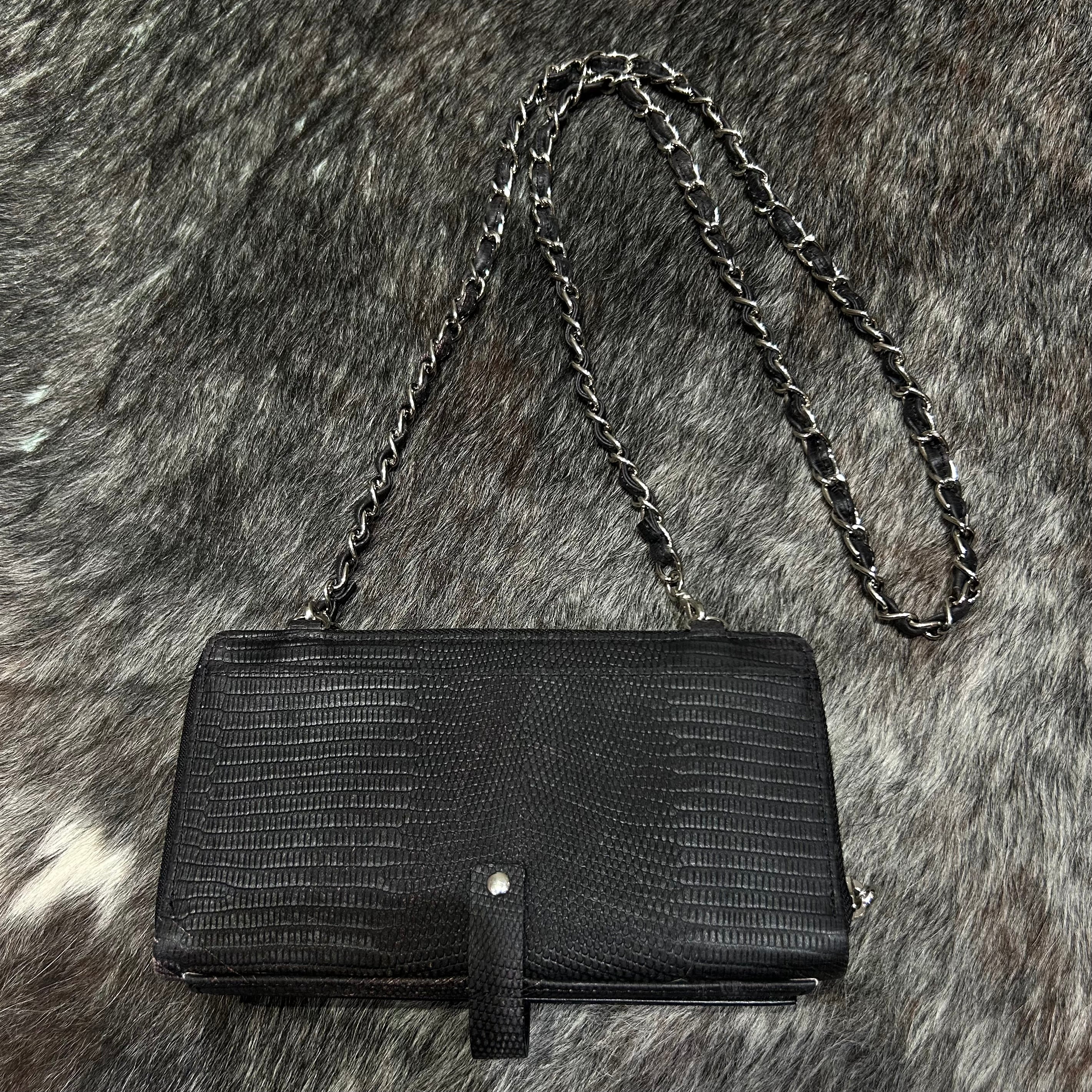 ⚠️予約【M.U.L.】 ウォレットショルダー　-vintage ブラック-　※R7. 6月末納品予定
