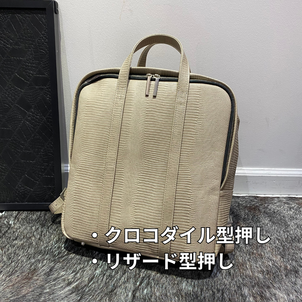⚠️予約【M.U.L.】ミニマルバックパック -グレージュ- ※R7. 6月末納品予定