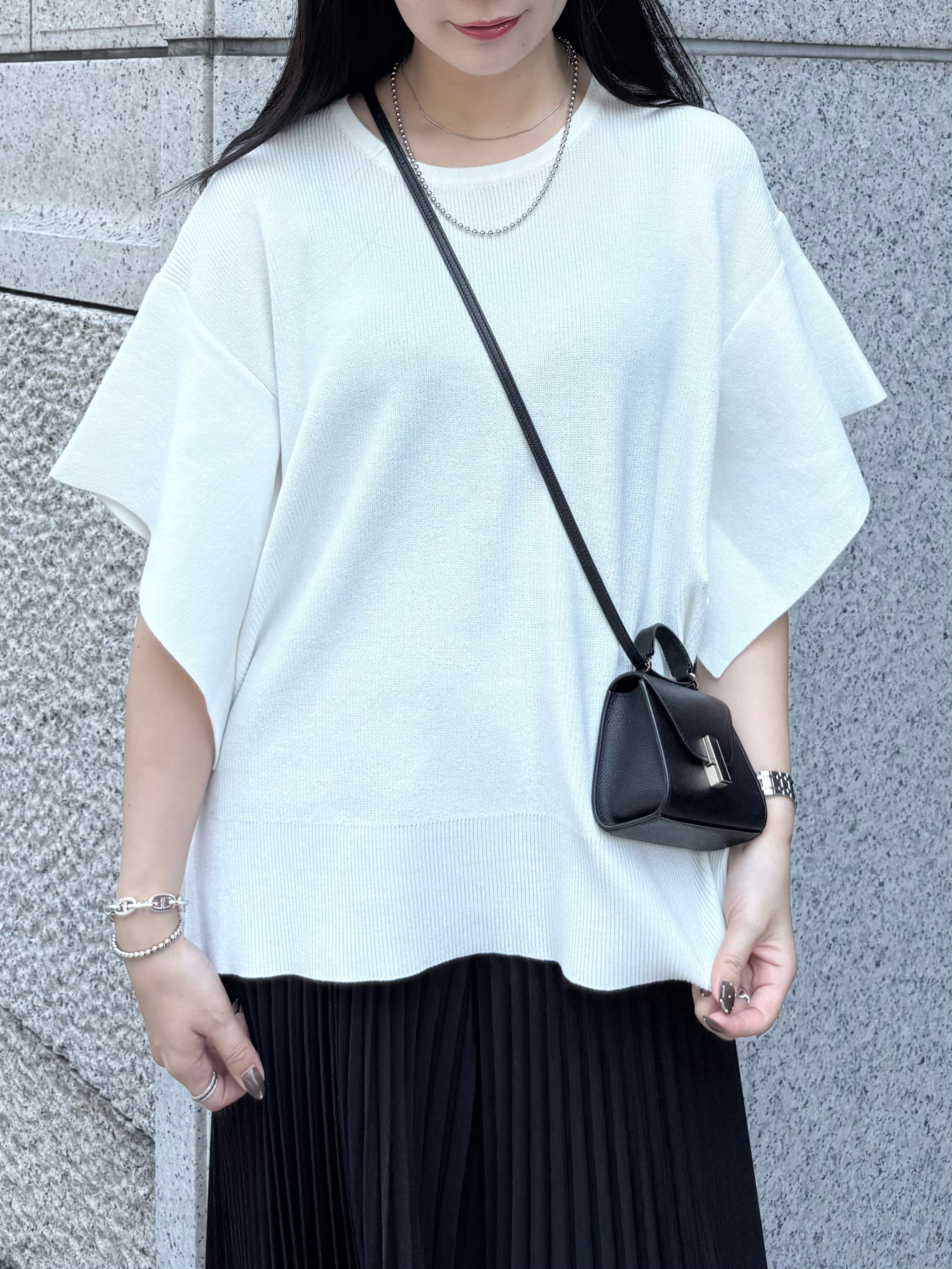 【ASYMM】Slow Knit -white- ※8/6-12迄に順次発送予定