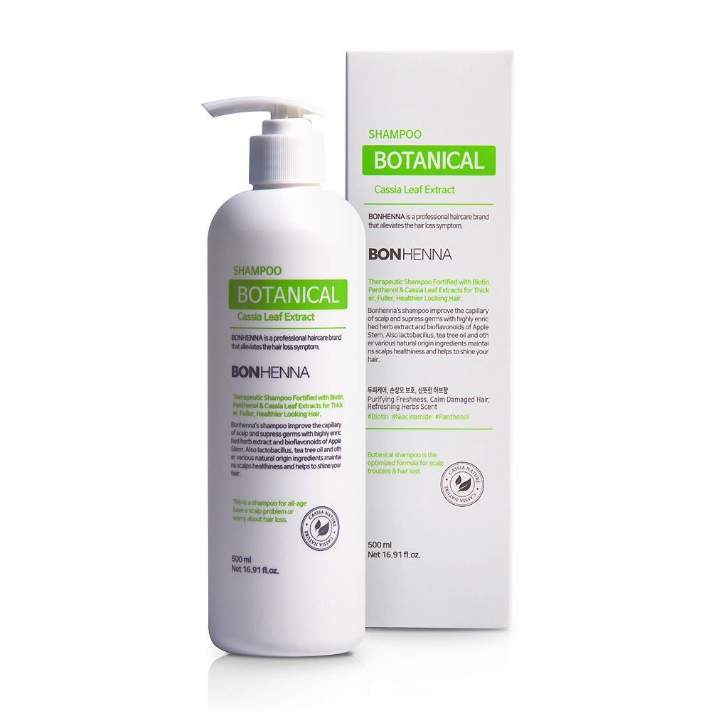 BONHENNA BOTANICAL SHAMPOO 500ml 　⭐️30mlシャンプープレゼント ※10/29〜11/4より順次配送