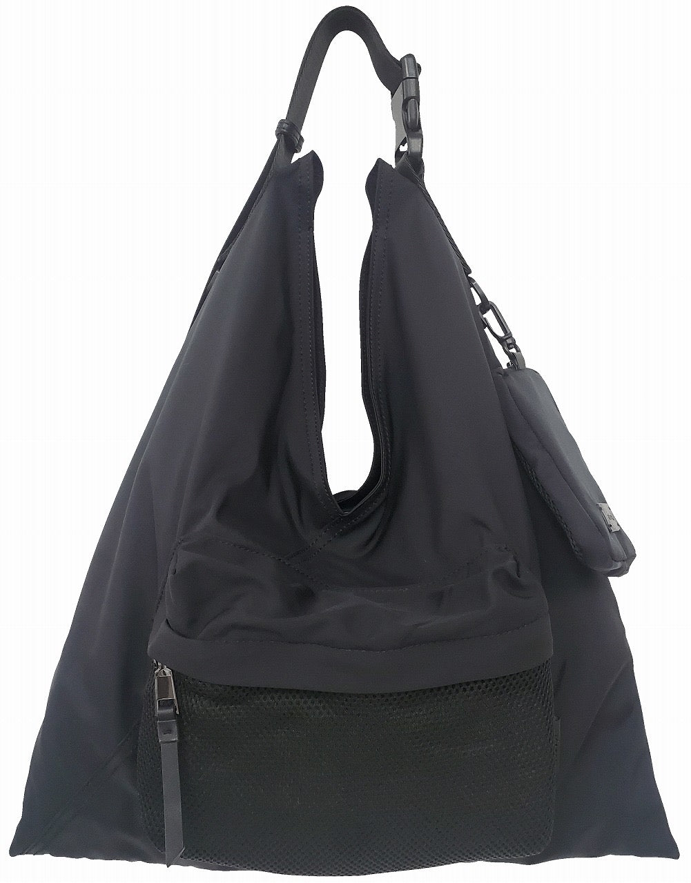 ※ 完全受注販売【story.】PDトライアングルトートL -ブラック-