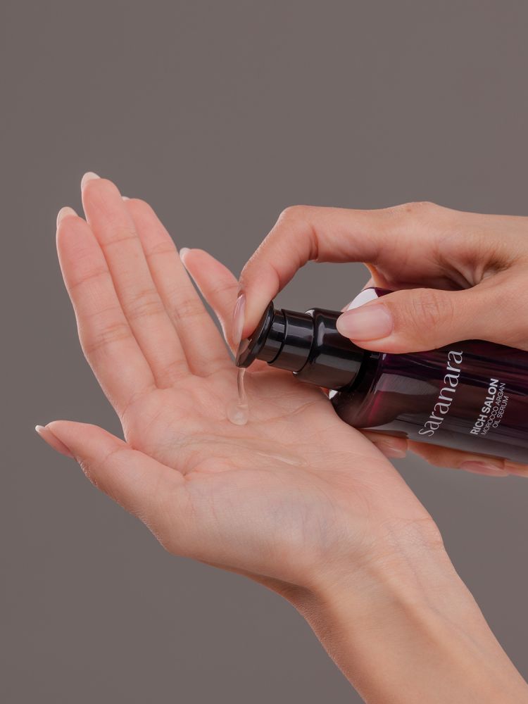 【SARANARA】モロッカンアルガンヘアオイル100ml 　※1/14-20頃より配送予定