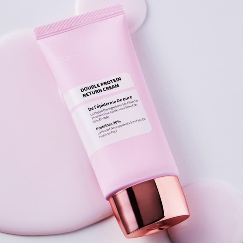 【特価】ﾀﾞﾌﾞﾙﾌﾟﾛﾃｲﾝﾘﾀｰﾝｸﾘｰﾑ 50ml 　※箱潰れ、色あせあり　※4/16〜22より順次発送予定