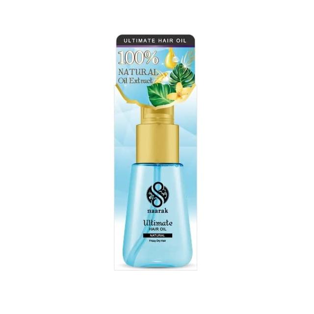 【ナーラック】ウルティメイト　ヘアオイル　ナチュラル／70ml　※6/18-24配送予定