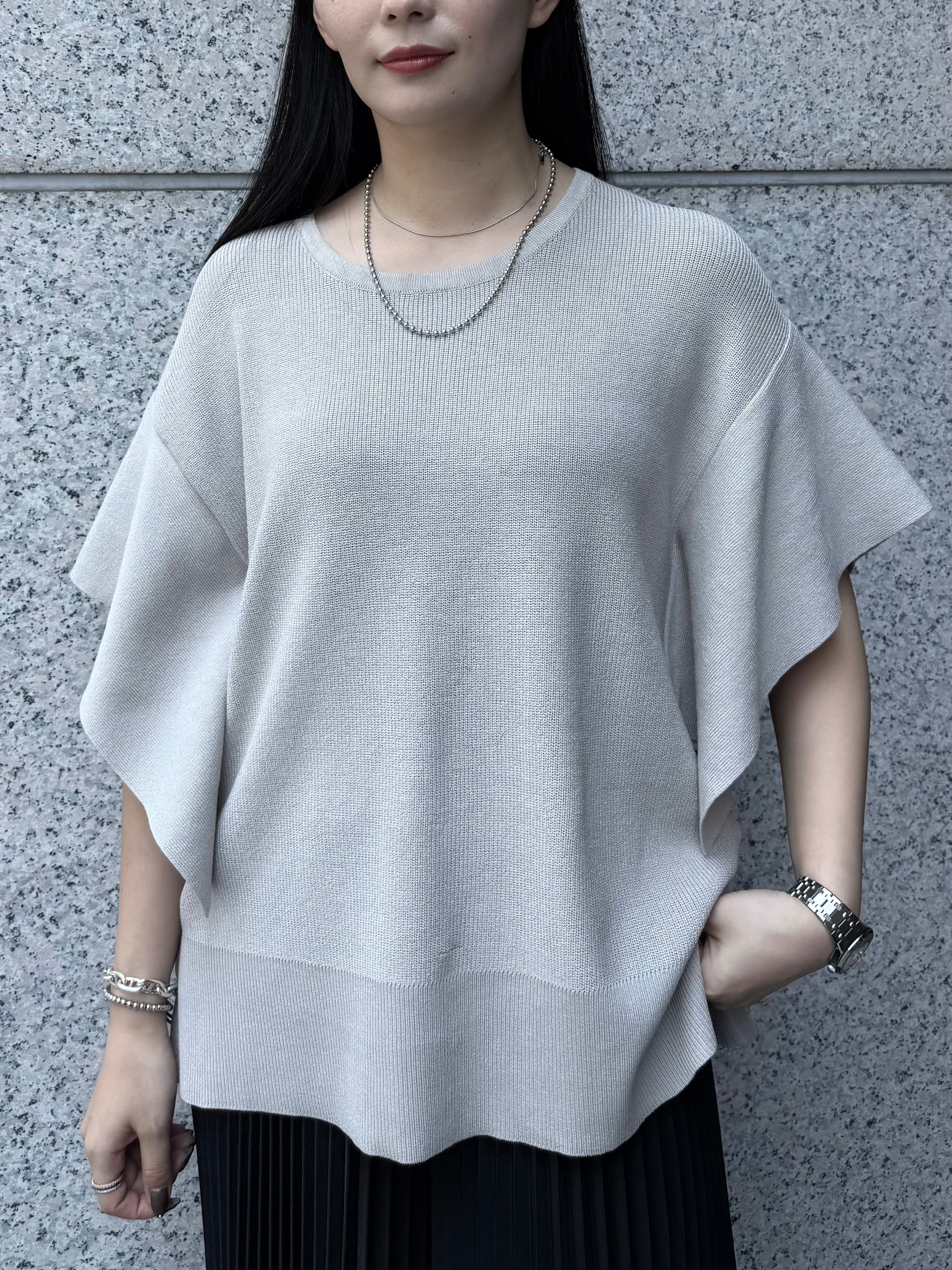 【ASYMM】Slow Knit -greige-　※7/16-22より順次発送予定