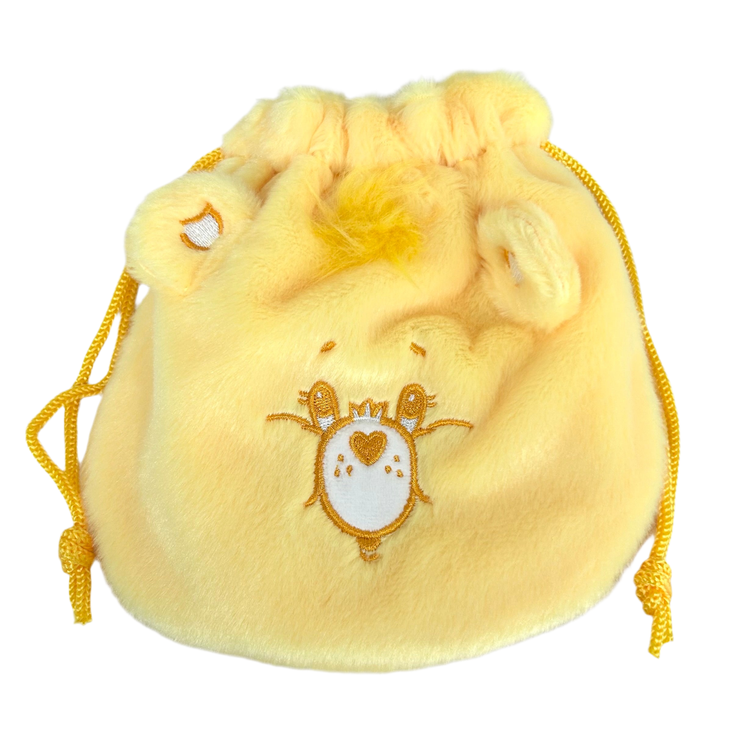 ケアベアぬいぐるみ巾着　-バースデーベア-　※9/17-23より順次発送予定