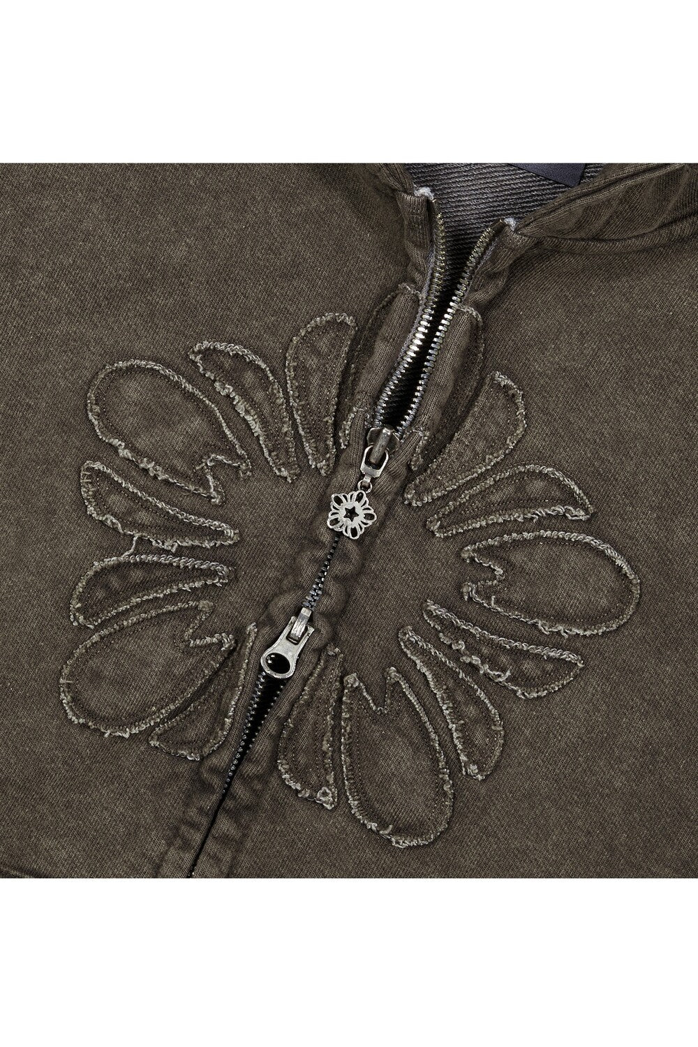 ※予約商品【ULKIN】MUGUNG Vintage Zip-up Hoodie_Brown　※12月頃より順次配送予定
