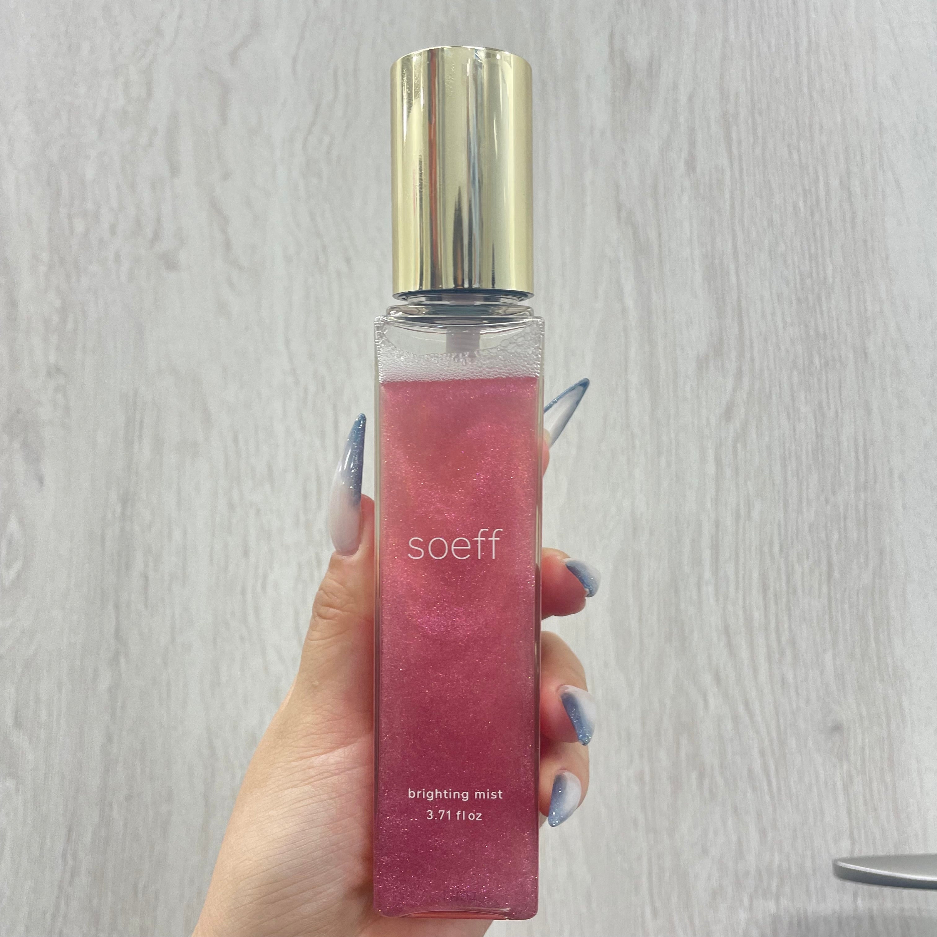 soeff(ｿﾌ） ﾌﾞﾗｲﾃｨﾝｸﾞﾐｽﾄ M×PINK 110ml ※8/27〜9/2より順次配送