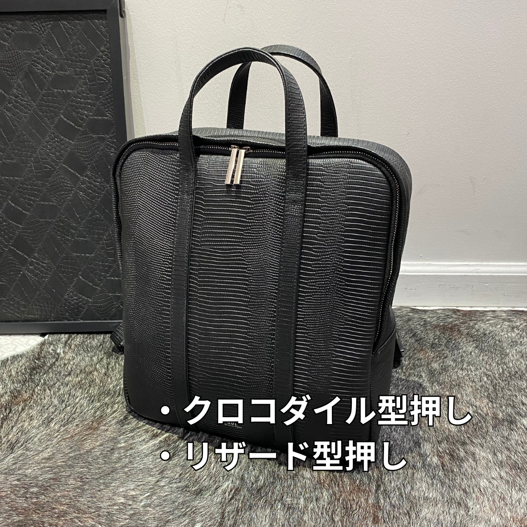 ⚠️予約【M.U.L.】ミニマルバックパック -ブラック-　※R7. 6月末納品予定