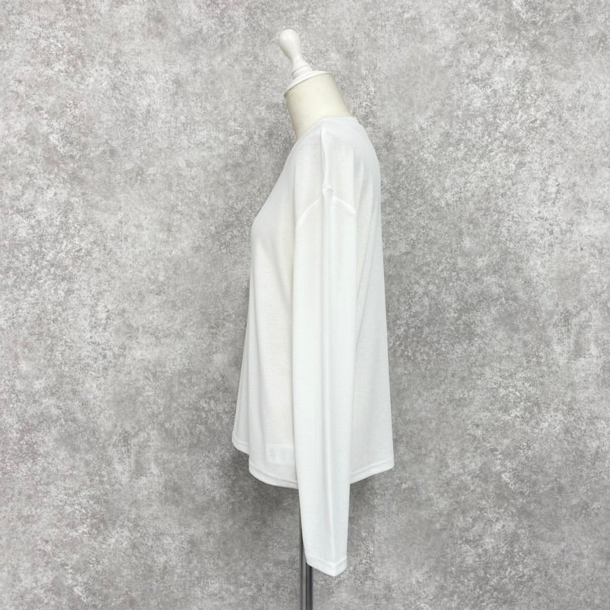 【ASYMM】INFINITE EASE TEE -white-　※1週間前後で配送予定