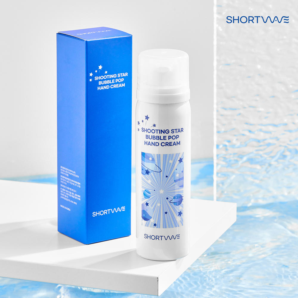【short wave】シューリングスター バブルポップ ハンドクリーム 100ml　※1/14-20頃より配送予定