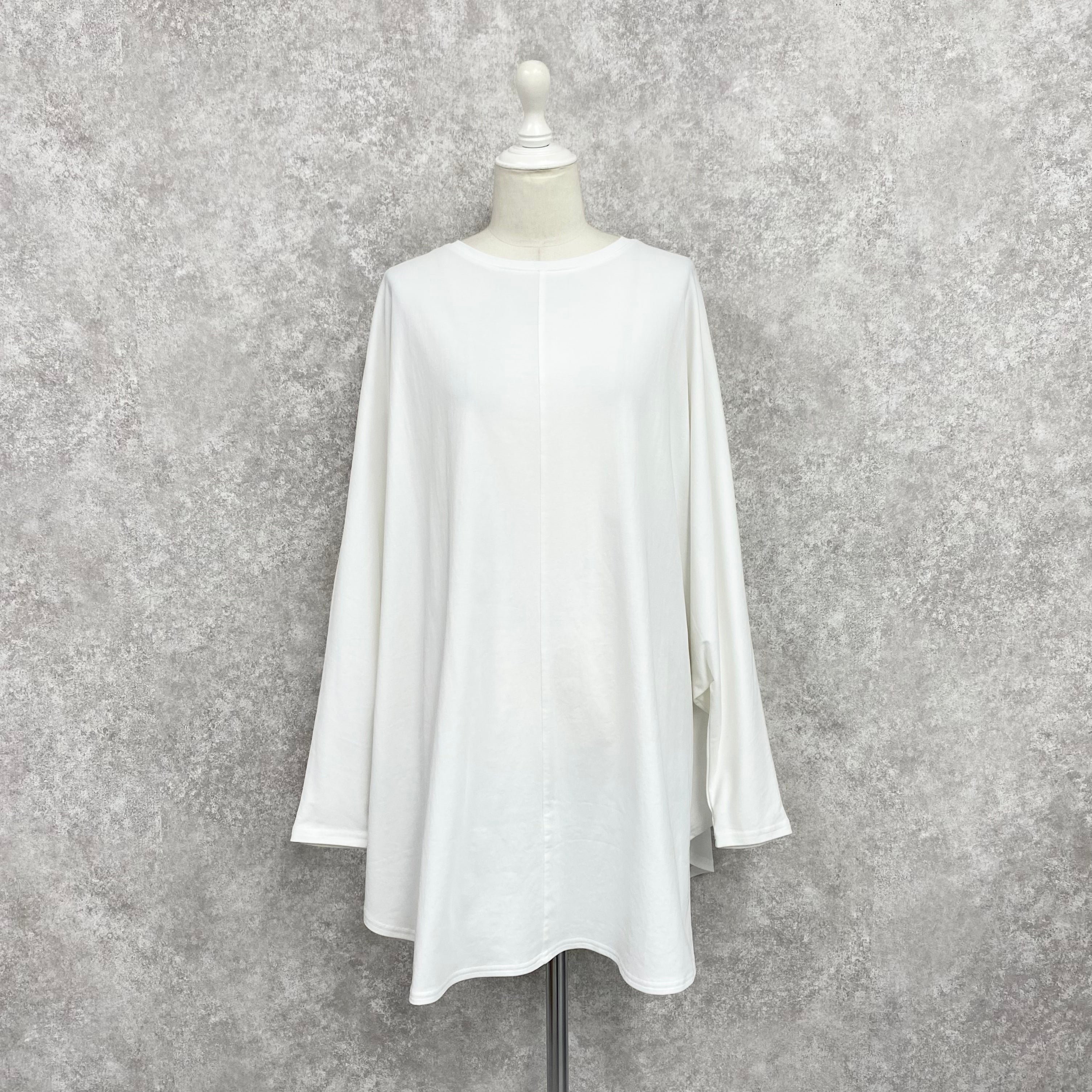 【ASYMM】VOID TEE -white-　※8/6-12迄に順次発送予定