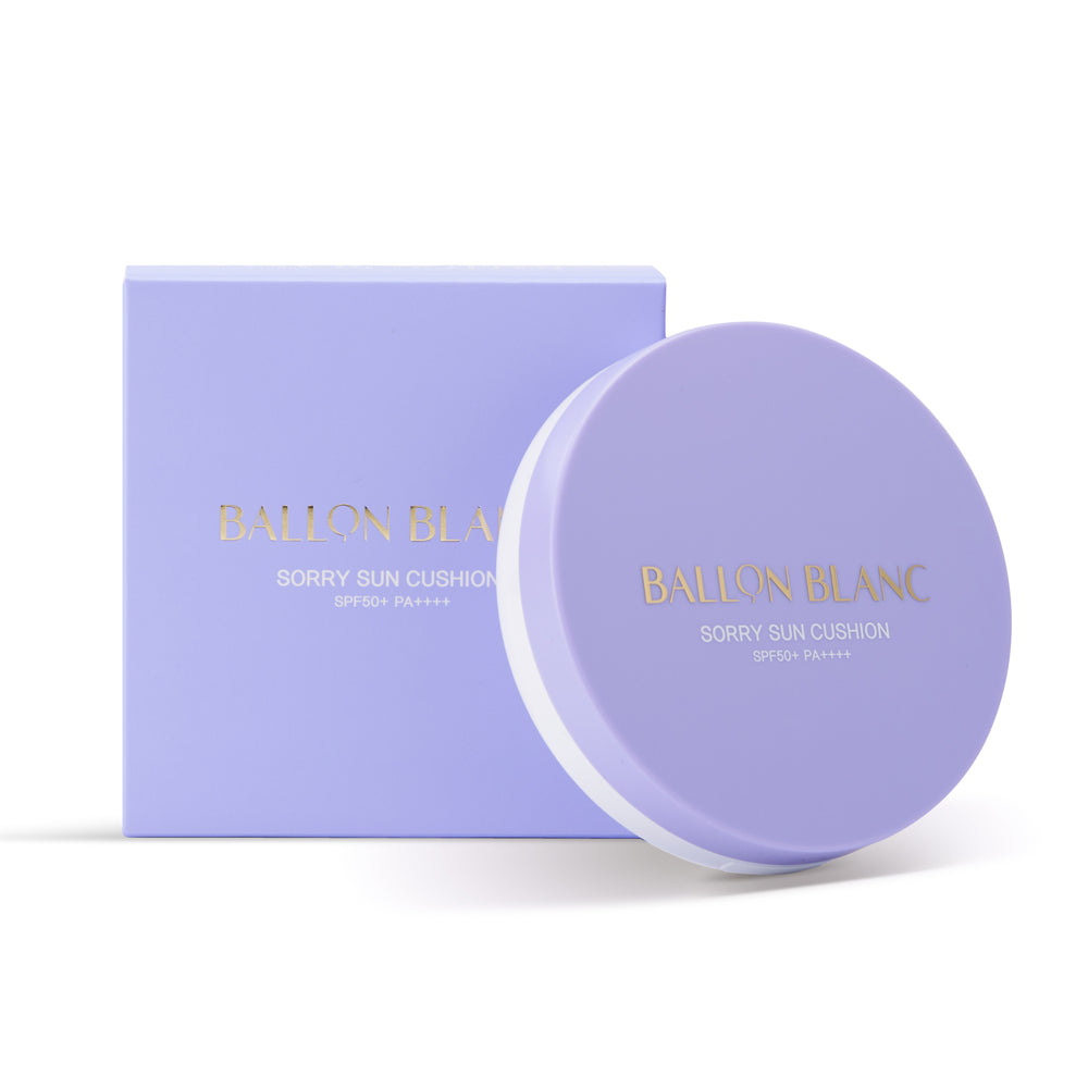【BALLONBLANC】ソーリーサンクッションファンデーションSPF50+/PA++++　🌟リップ&アイリムーバー1点プレゼント付き