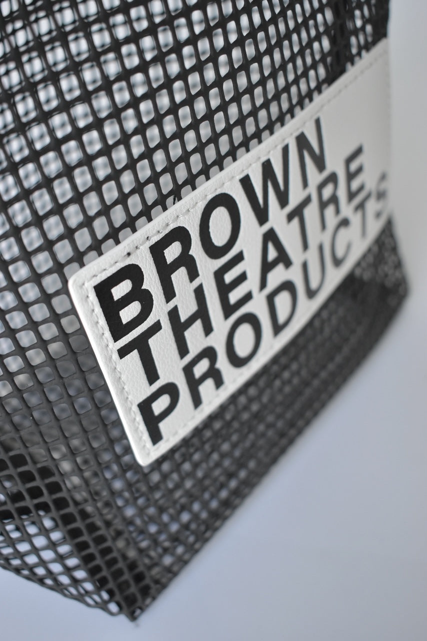 【THEATRE PRODUCTS】PVCﾒｯｼｭﾄｰﾄS -ブラック- ※5/9〜15より順次発送