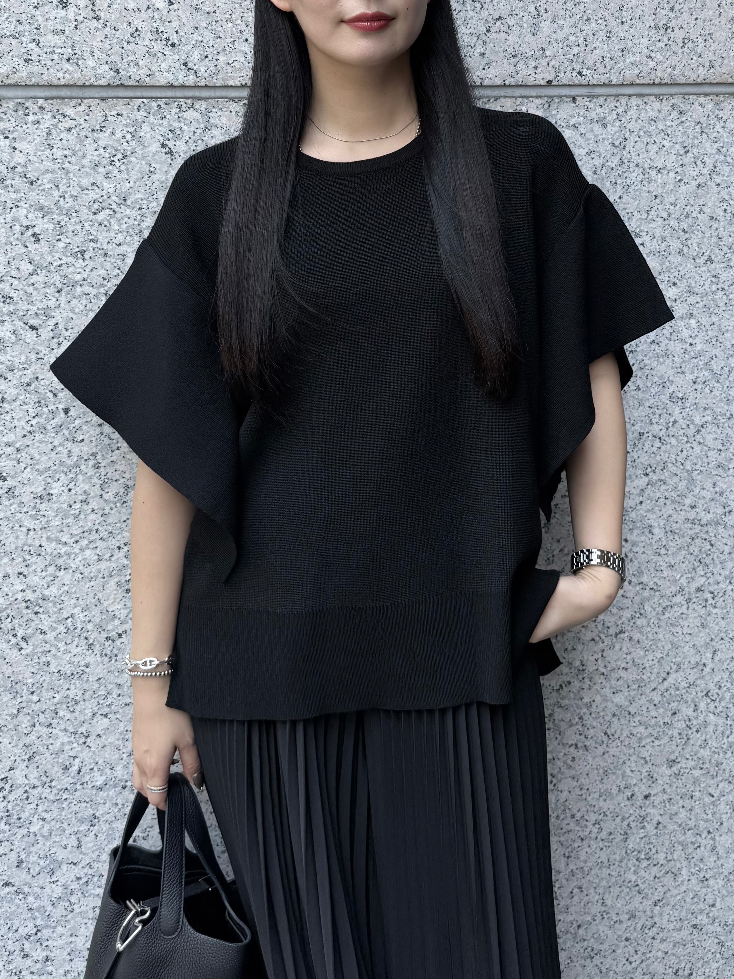 【ASYMM】Slow Knit -black-　※8/6-12迄に順次発送予定