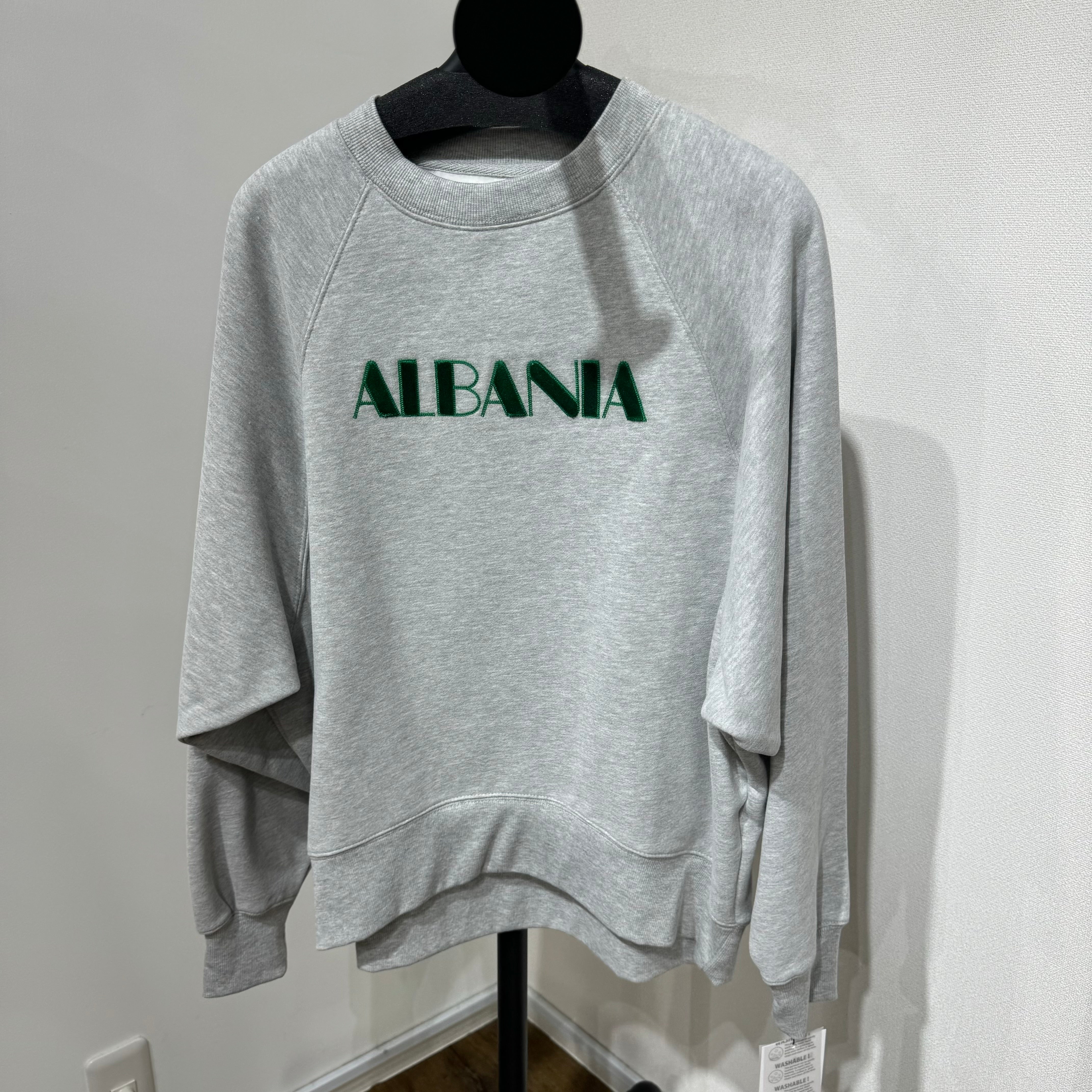 【PRIORITY】ALBANIAトップス  グレー  38サイズ　※10/15〜21より順次配送予定