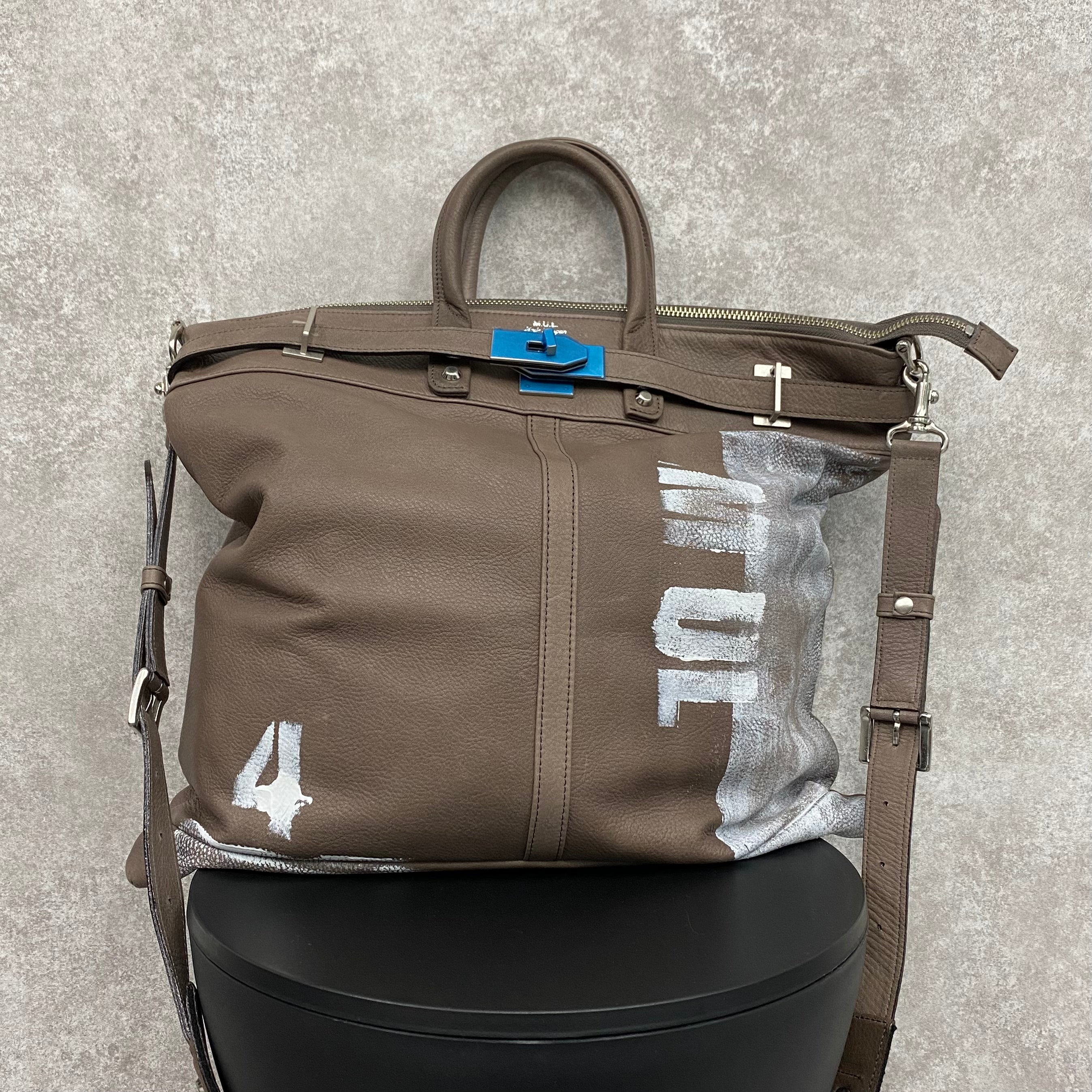 【MUL068-1】ヘルメットM オークダーク マットシルバー ロゴペイントあり(4)　※10/29〜11/2より順次配送