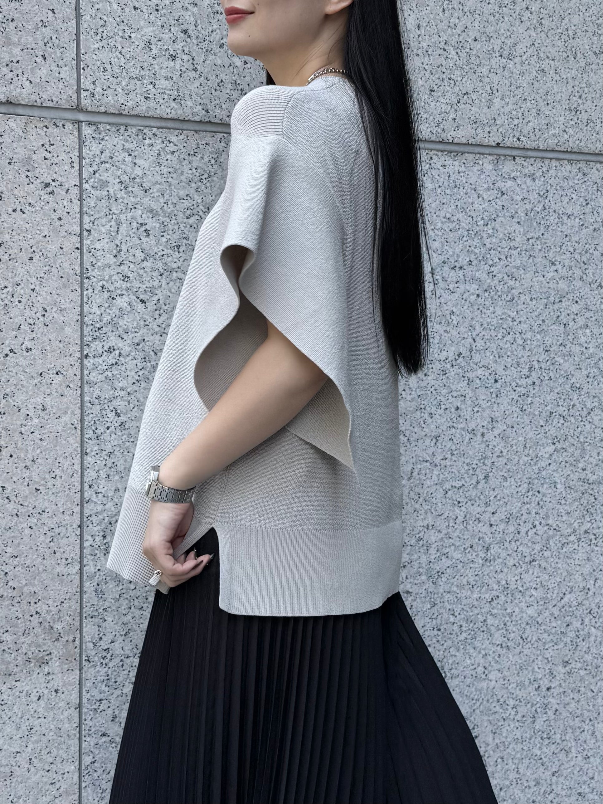 【ASYMM】Slow Knit -greige-　※7/16-22より順次発送予定