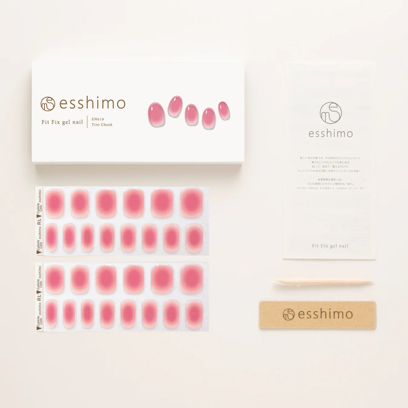 【esshimo】EN019 Tint Cheek(ティントチーク)　※11/12〜18より順次配送