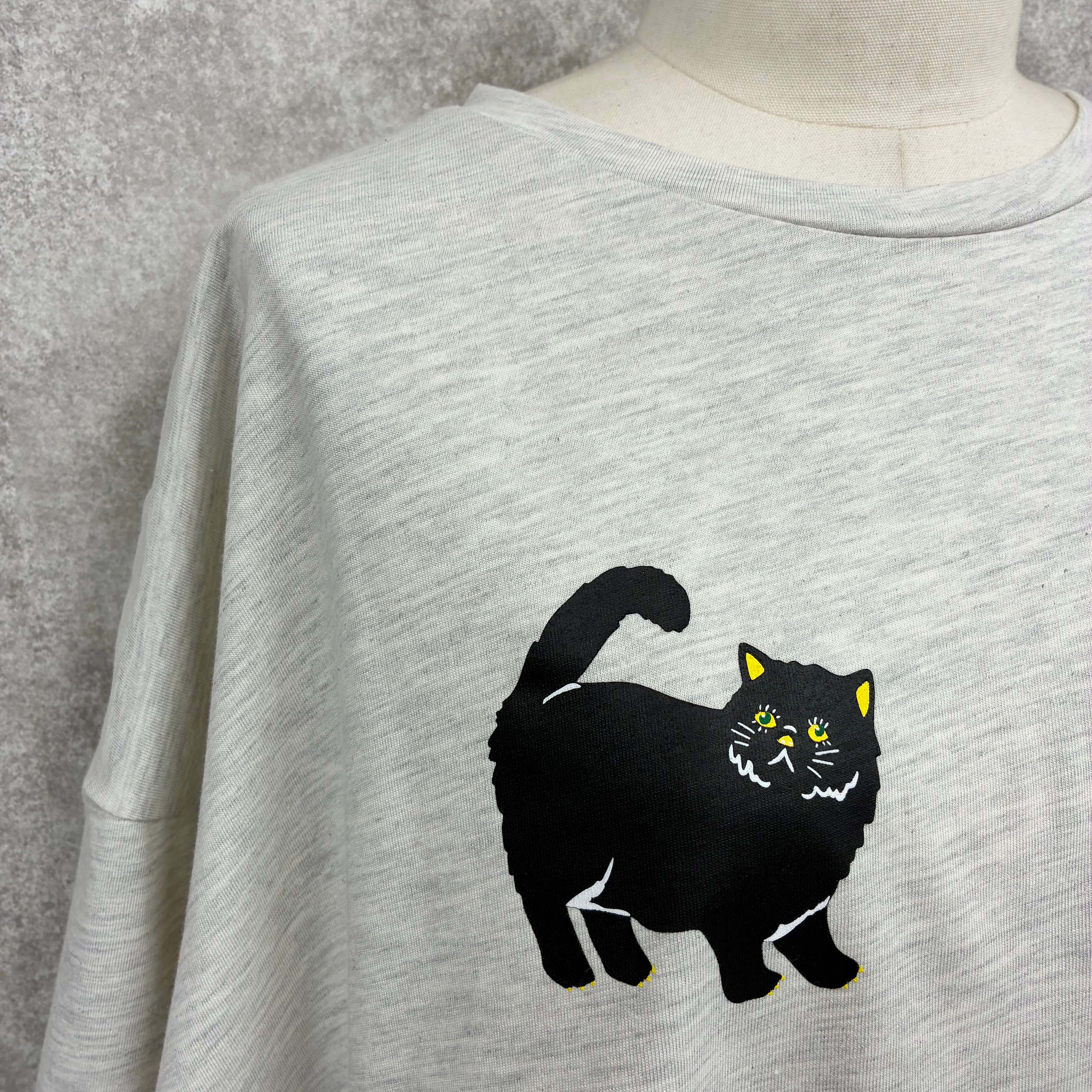 twin's CAT pt BIG T -杢オートミール-　※7/9〜15迄に順次発送予定
