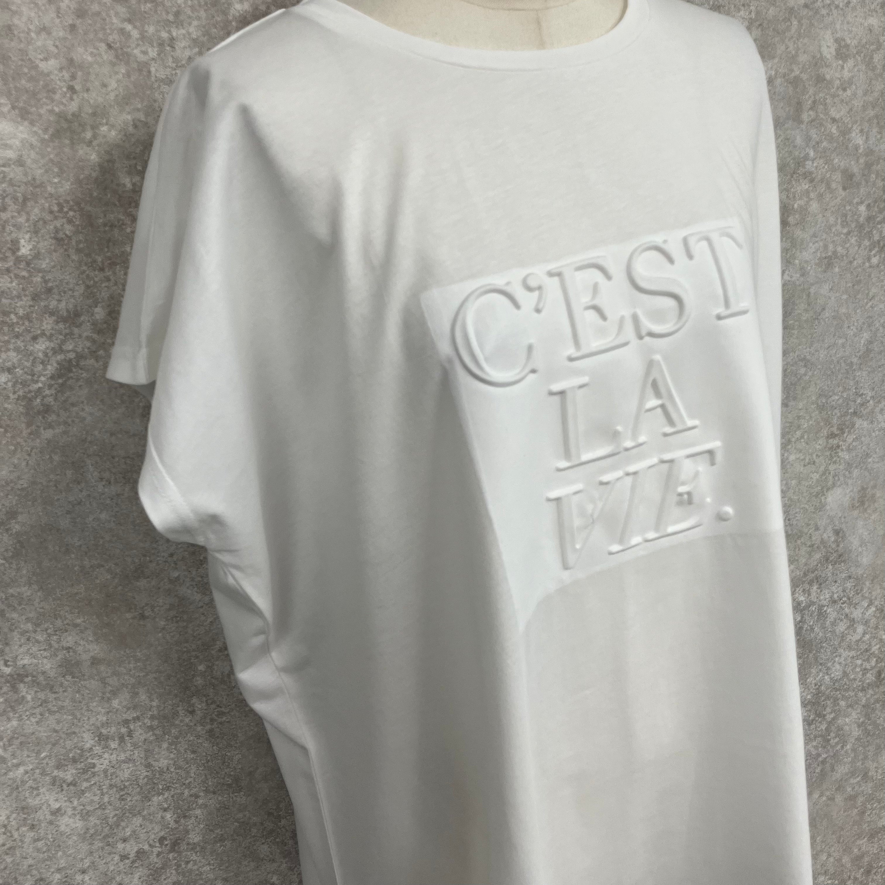 ロゴカットTシャツ　-オフホワイト-　※5/28~6/3迄に順次発送予定