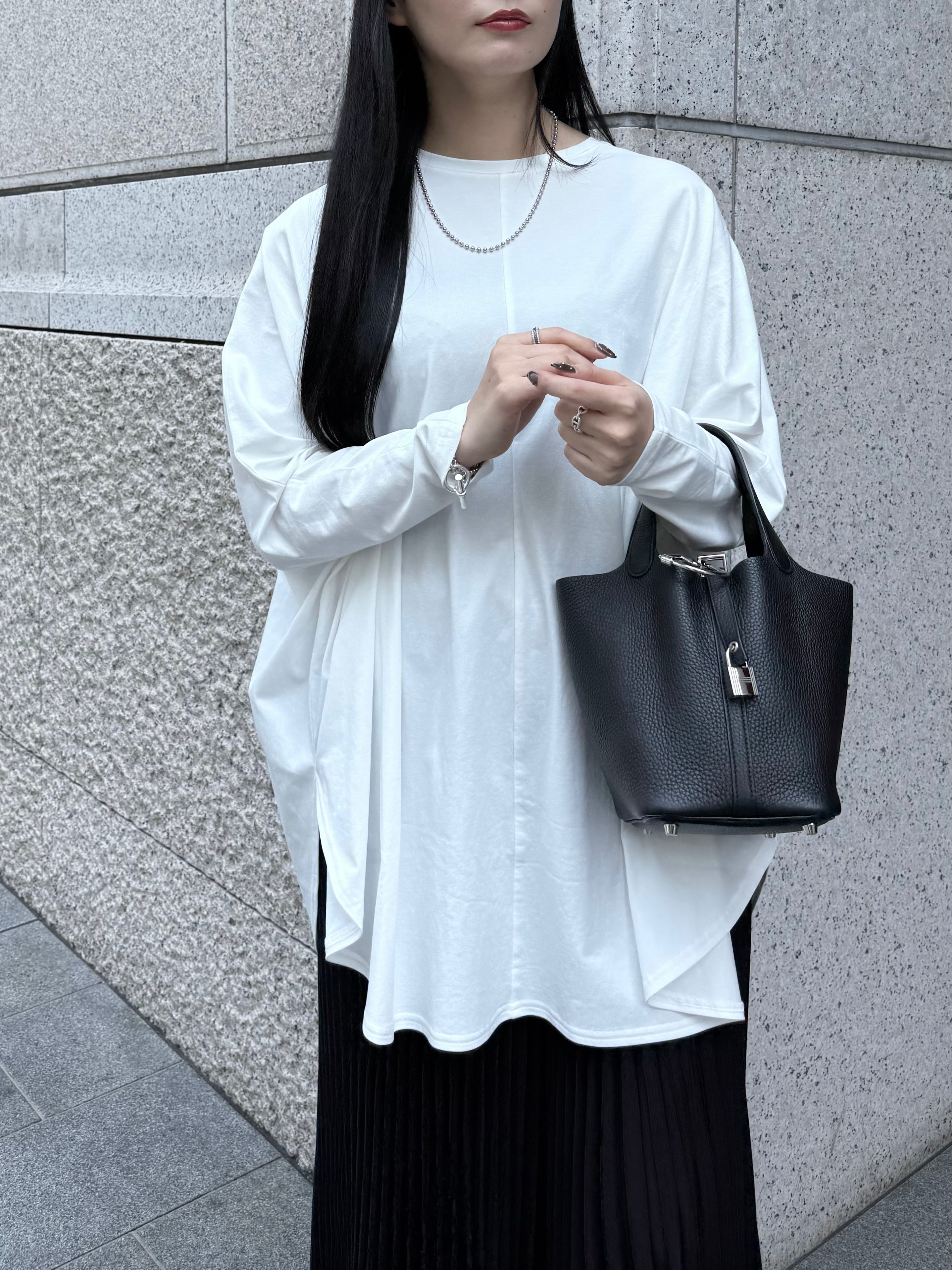 【ASYMM】VOID TEE -white-　※8/6-12迄に順次発送予定