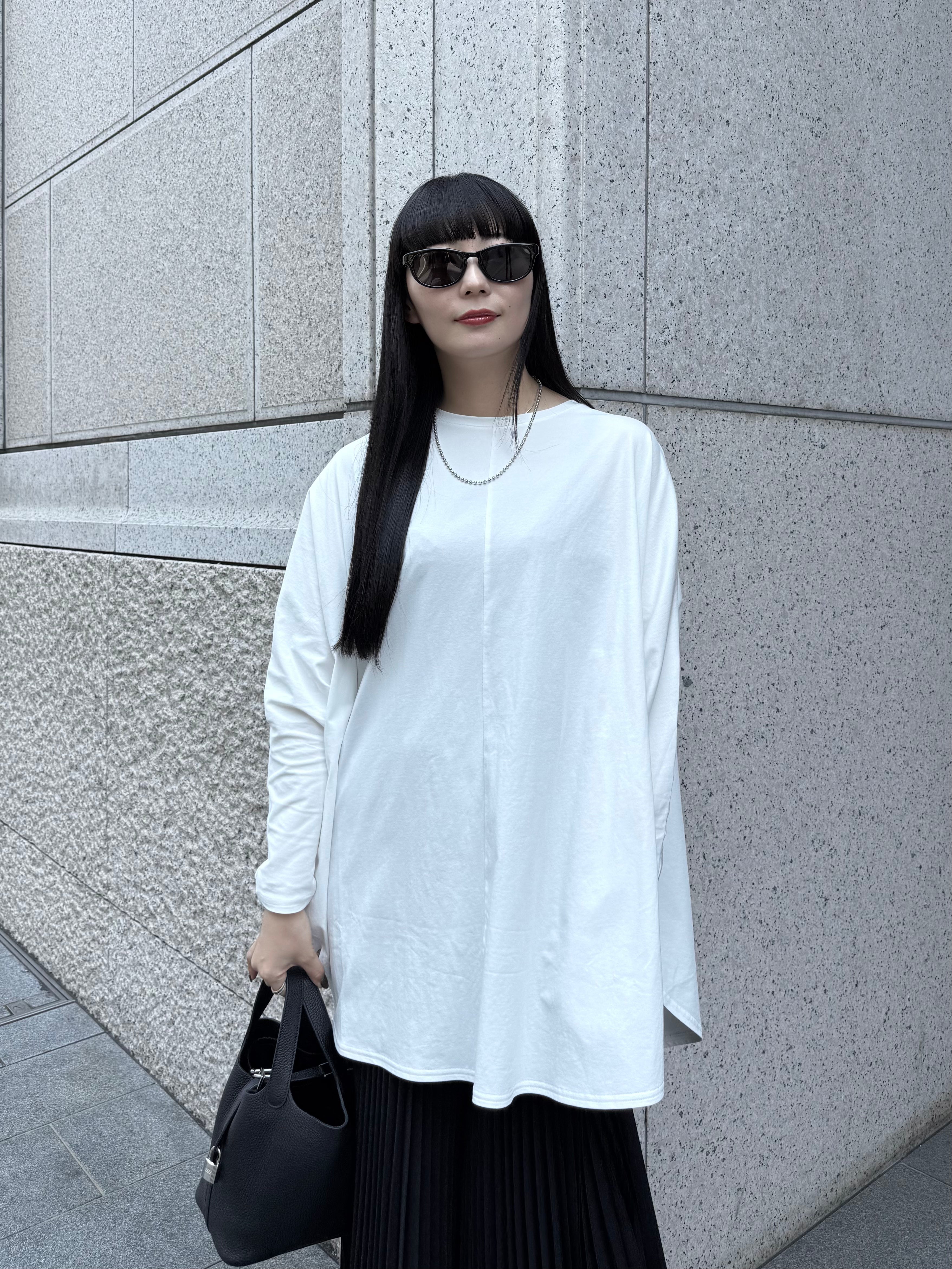 【ASYMM】VOID TEE -white-　※8/6-12迄に順次発送予定
