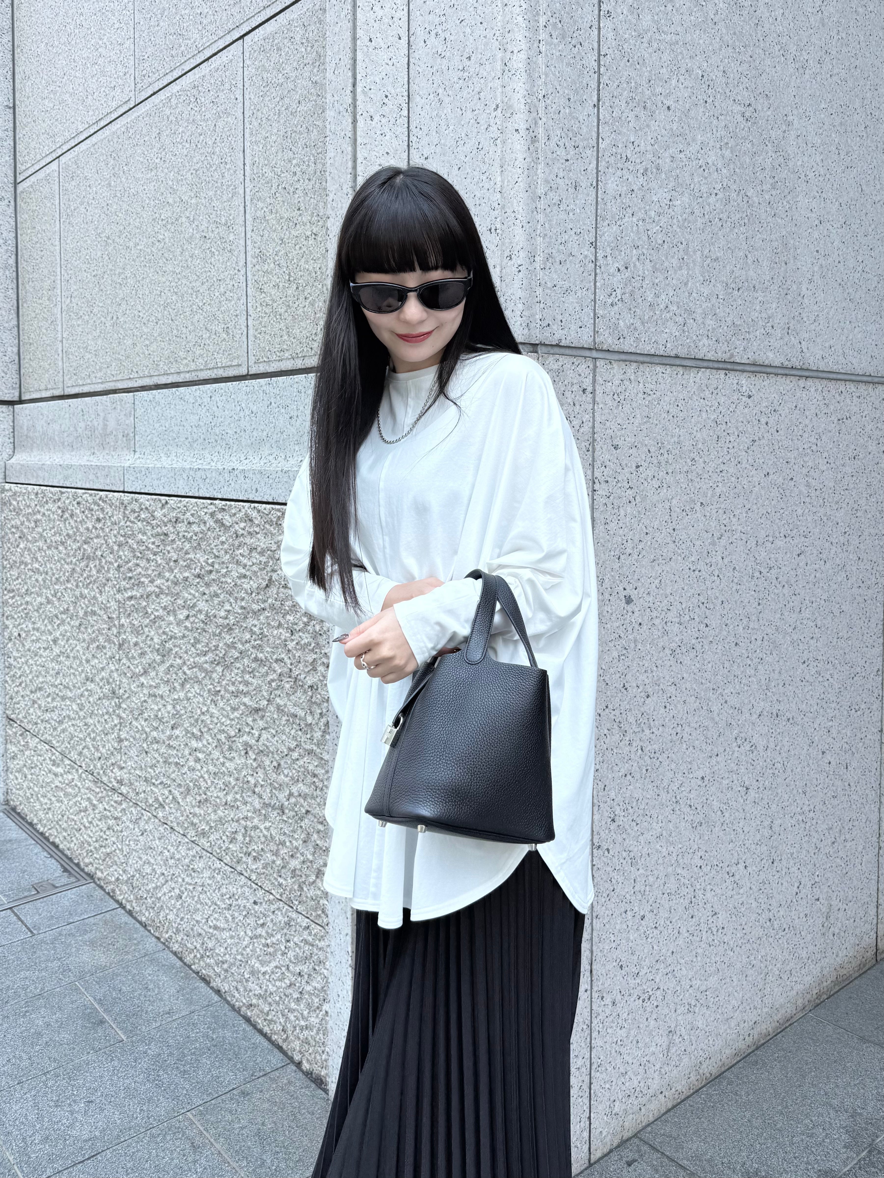 【ASYMM】VOID TEE -white-　※8/6-12迄に順次発送予定