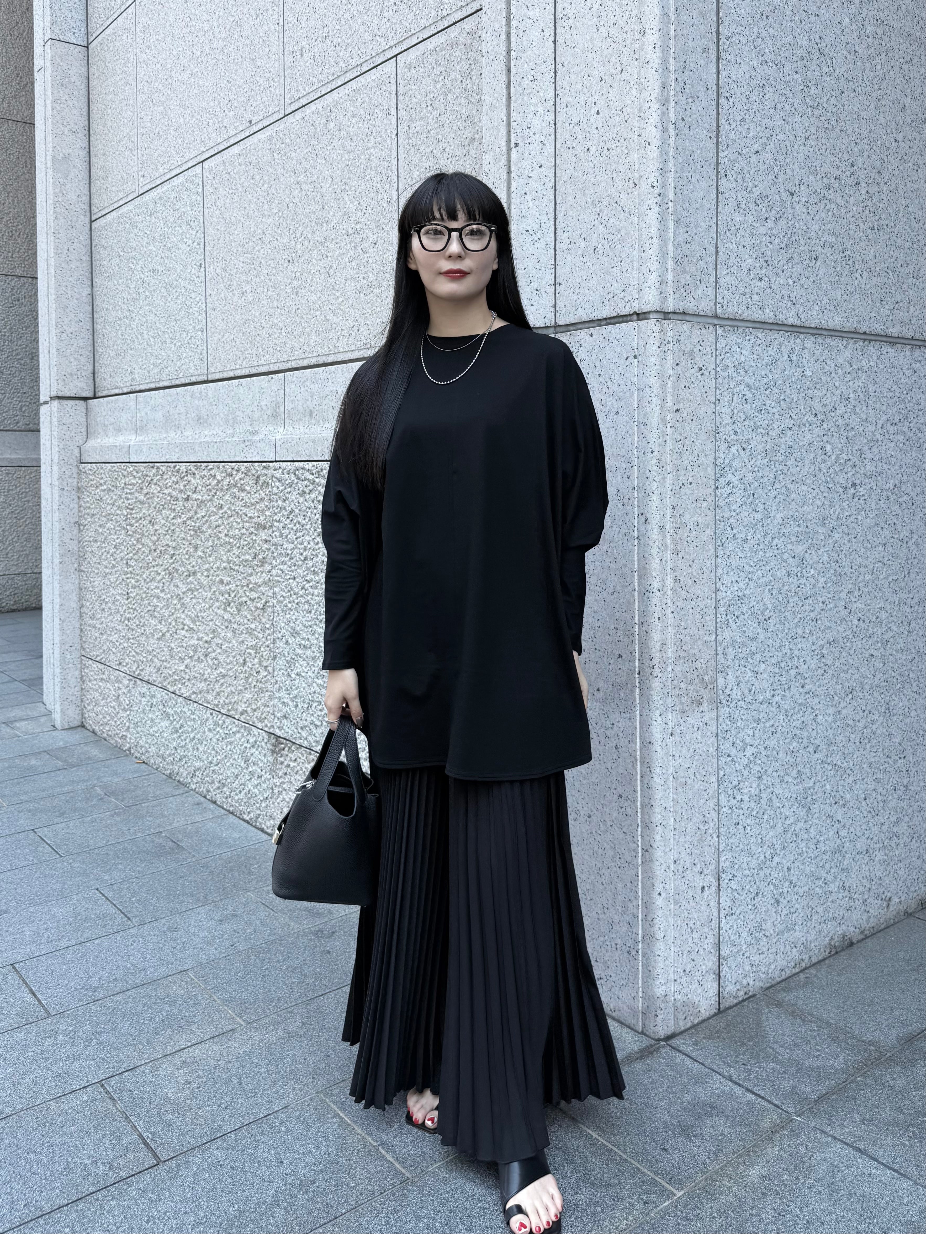 【ASYMM】VOID TEE -black-　※7/16-22より順次発送予定