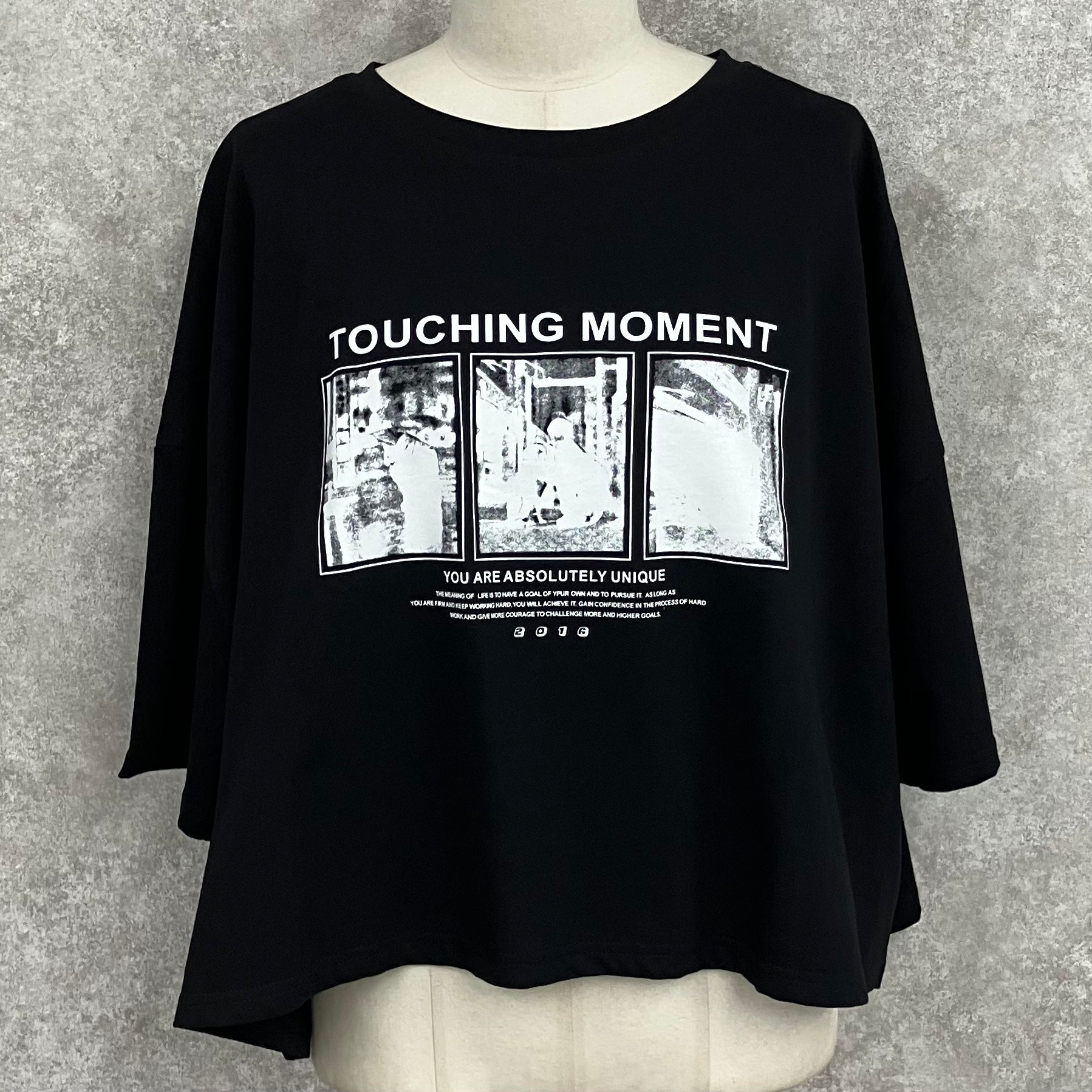 プリントTシャツ　-ブラック-　※7/9~7/15迄に順次発送予定