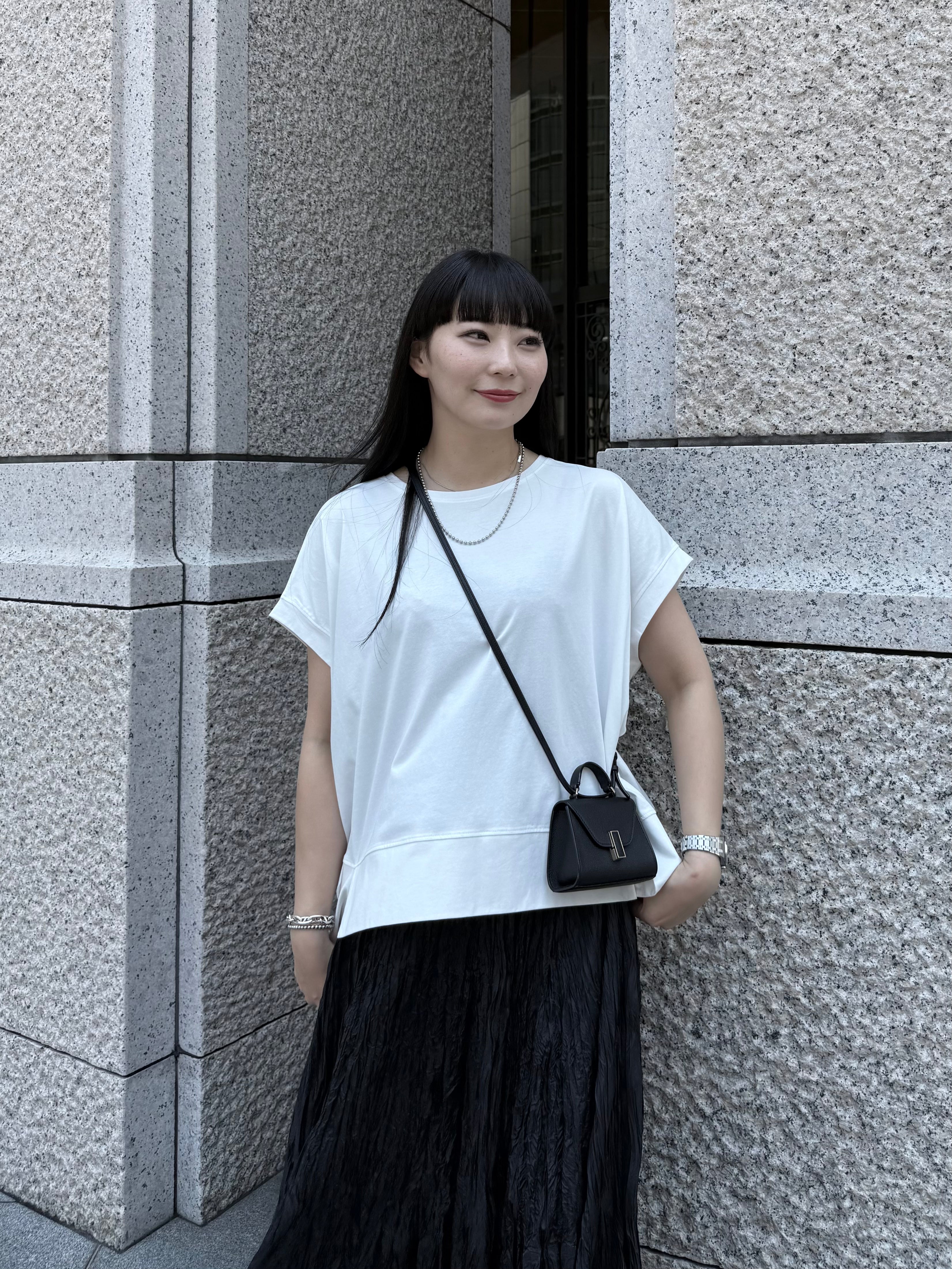【ASYMM】NEAT TEE -white-　※8/6-12迄に順次発送予定