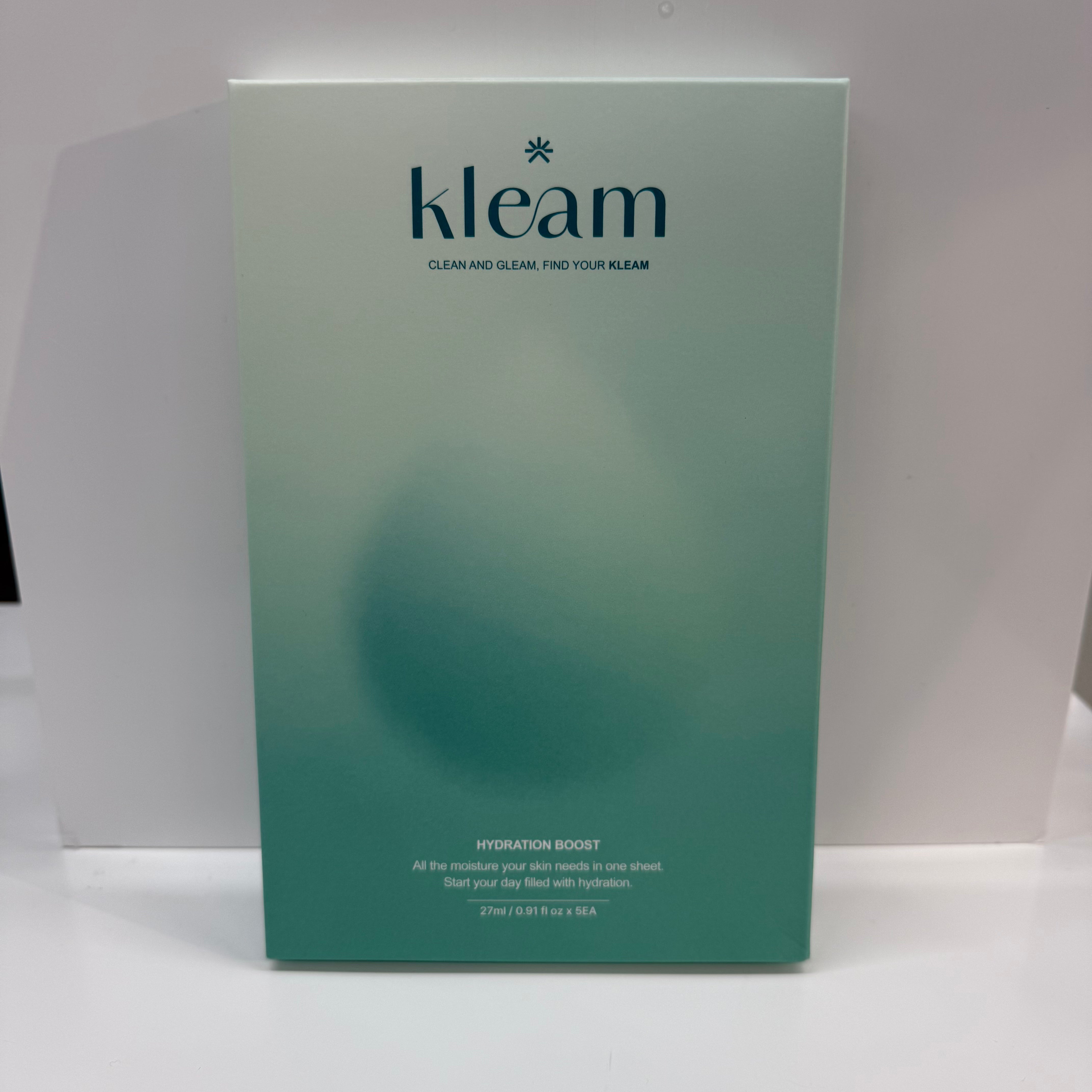 【KLEAM】ダーマアミノ ブースティングマスク 5枚入り　※4/18〜5/12頃より配送予定