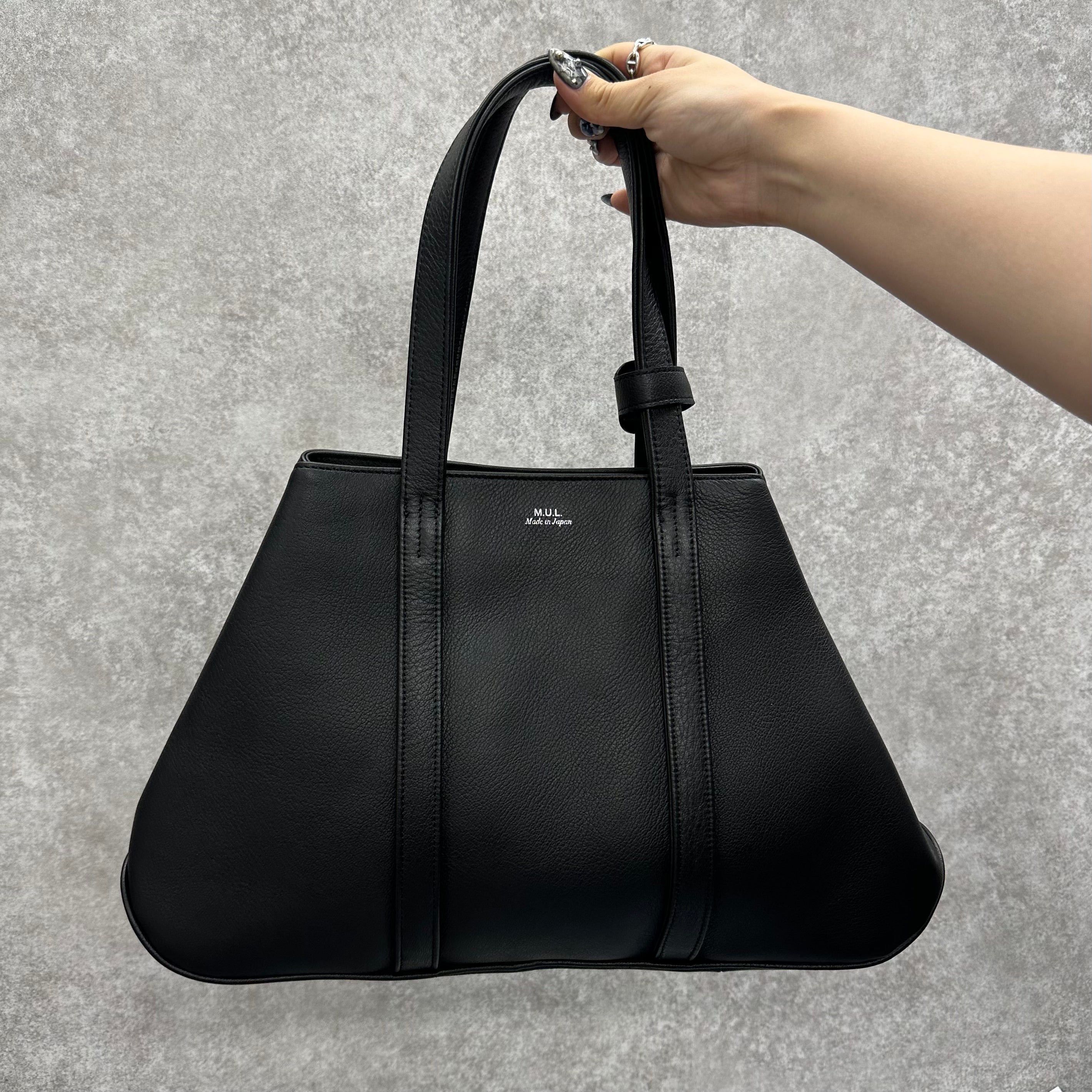 M.U.L. MINIMAL TOTE S -ブラック-　即日発送