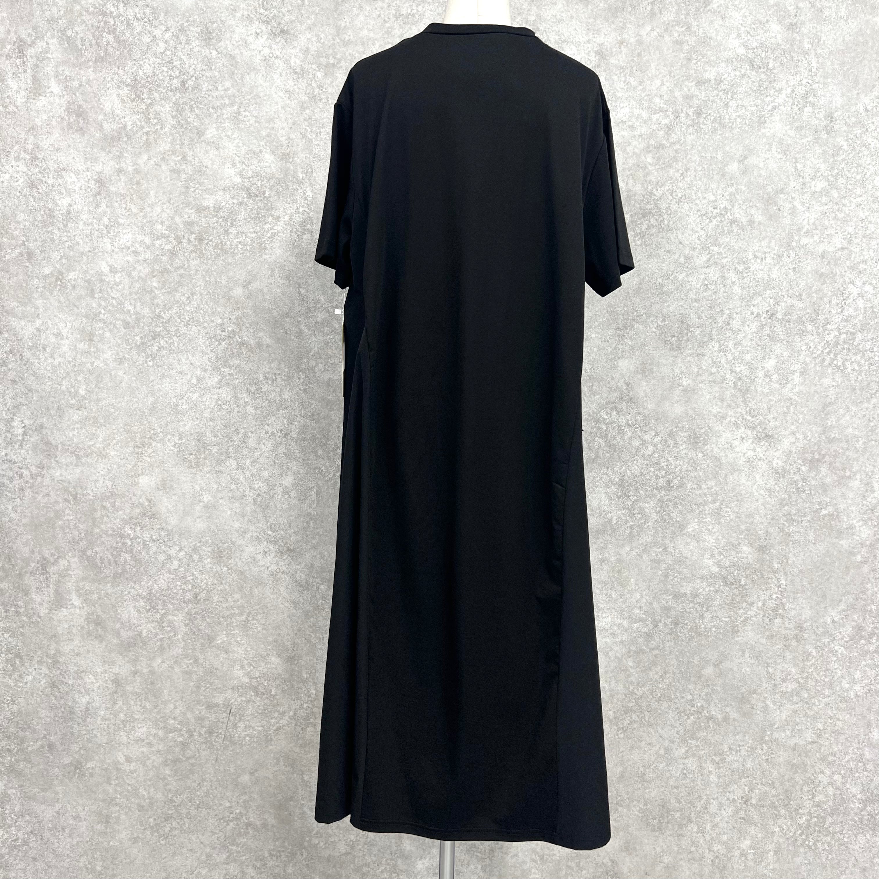 Tシャツワンピース　-ブラック-　※6/11~6/17迄に順次発送予定
