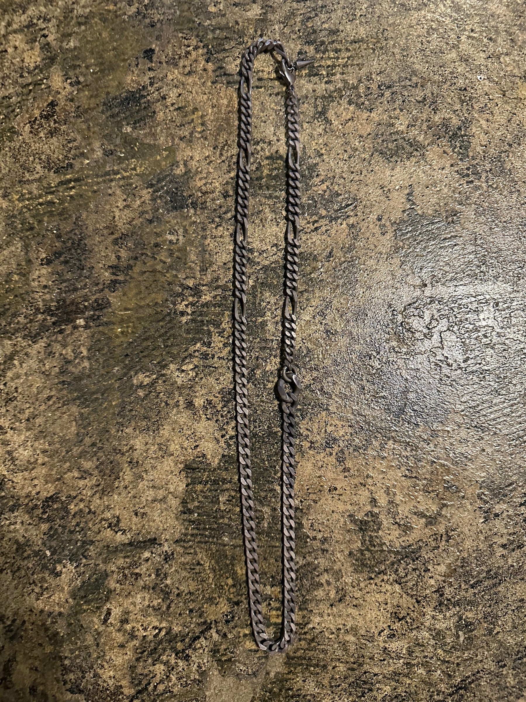 【予約】CDFチェーンネックレス-マットグレー-　※R7. 4月~6月納品予定