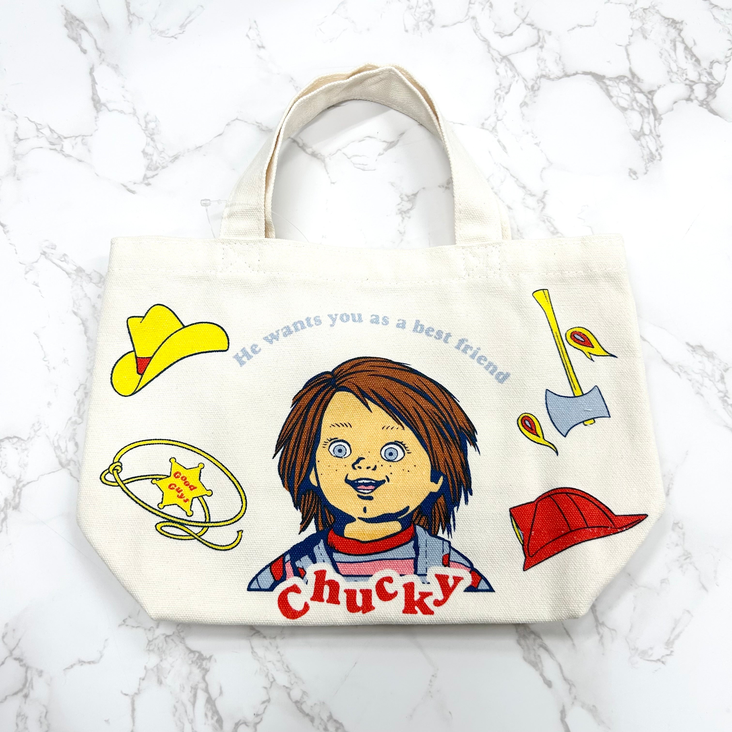 【Z1944】CHUCKY／マチ付きバッグ　※1週間前後で発送予定