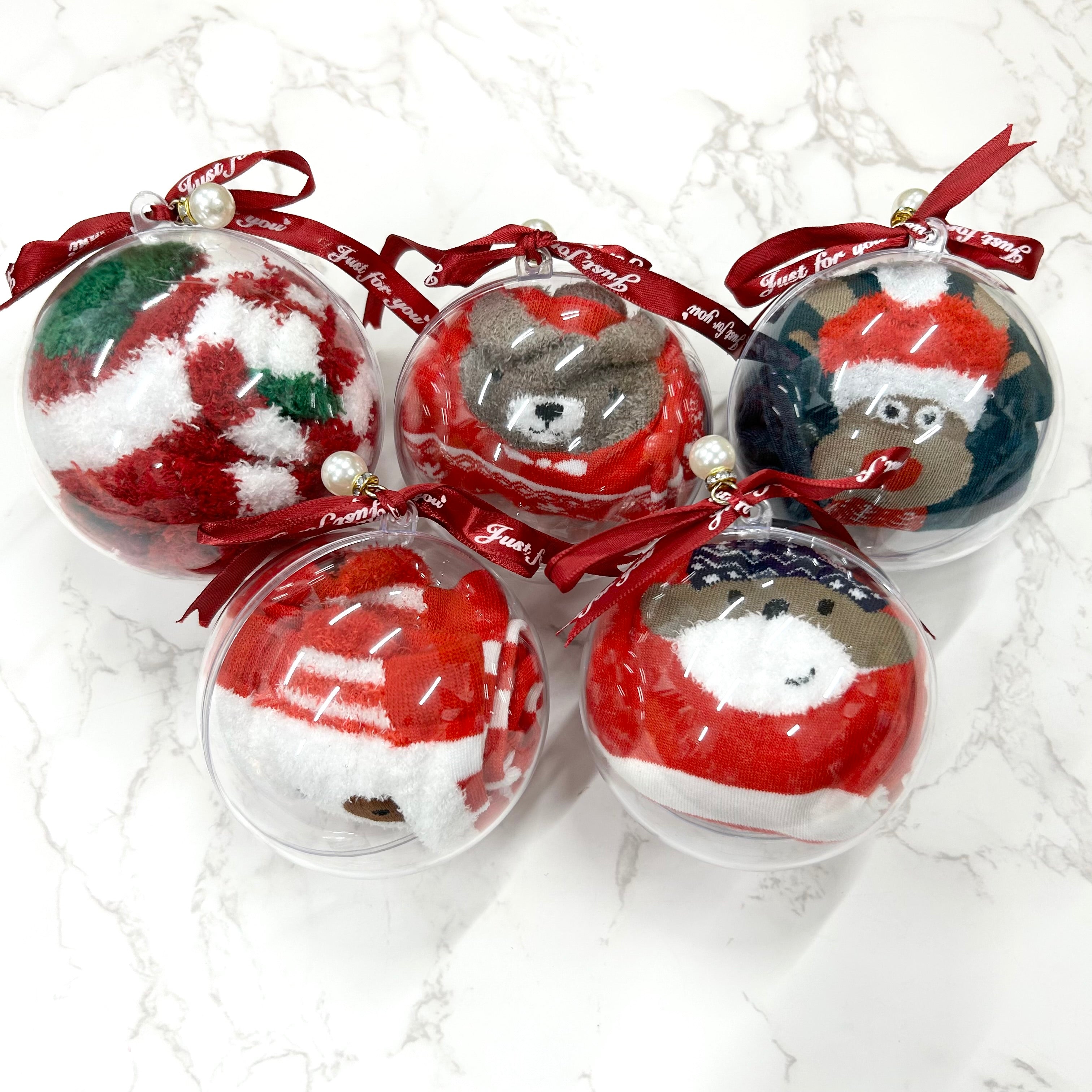 【本日何かご購入いただいた方限定】【ノベルティ】メリークリスマスソックス  ③ ※ランダム発送　※6/25~7/1より順次発送予定