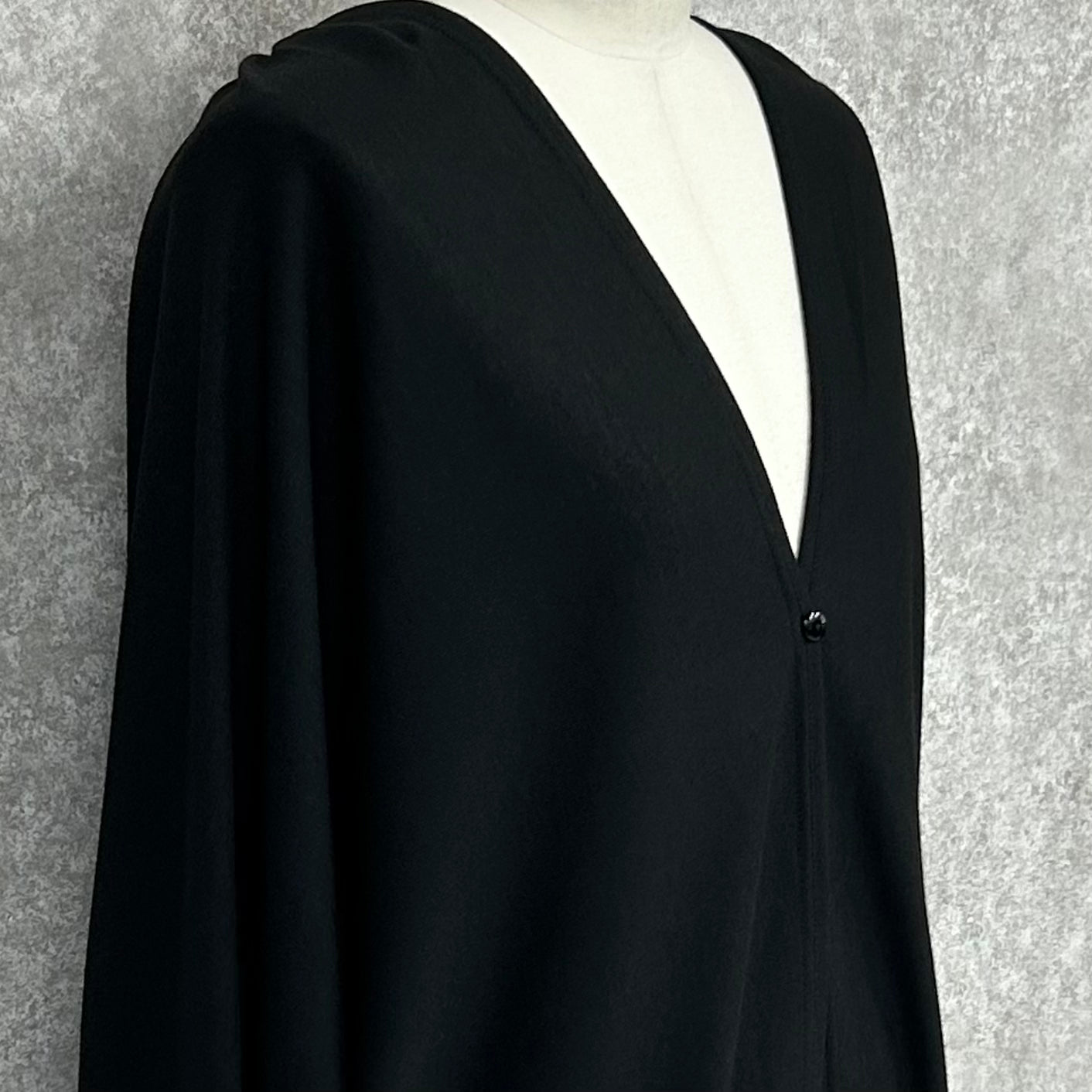 ドルマンボレロカーディガン　-ブラック-　※6/18〜24迄に順次発送予定