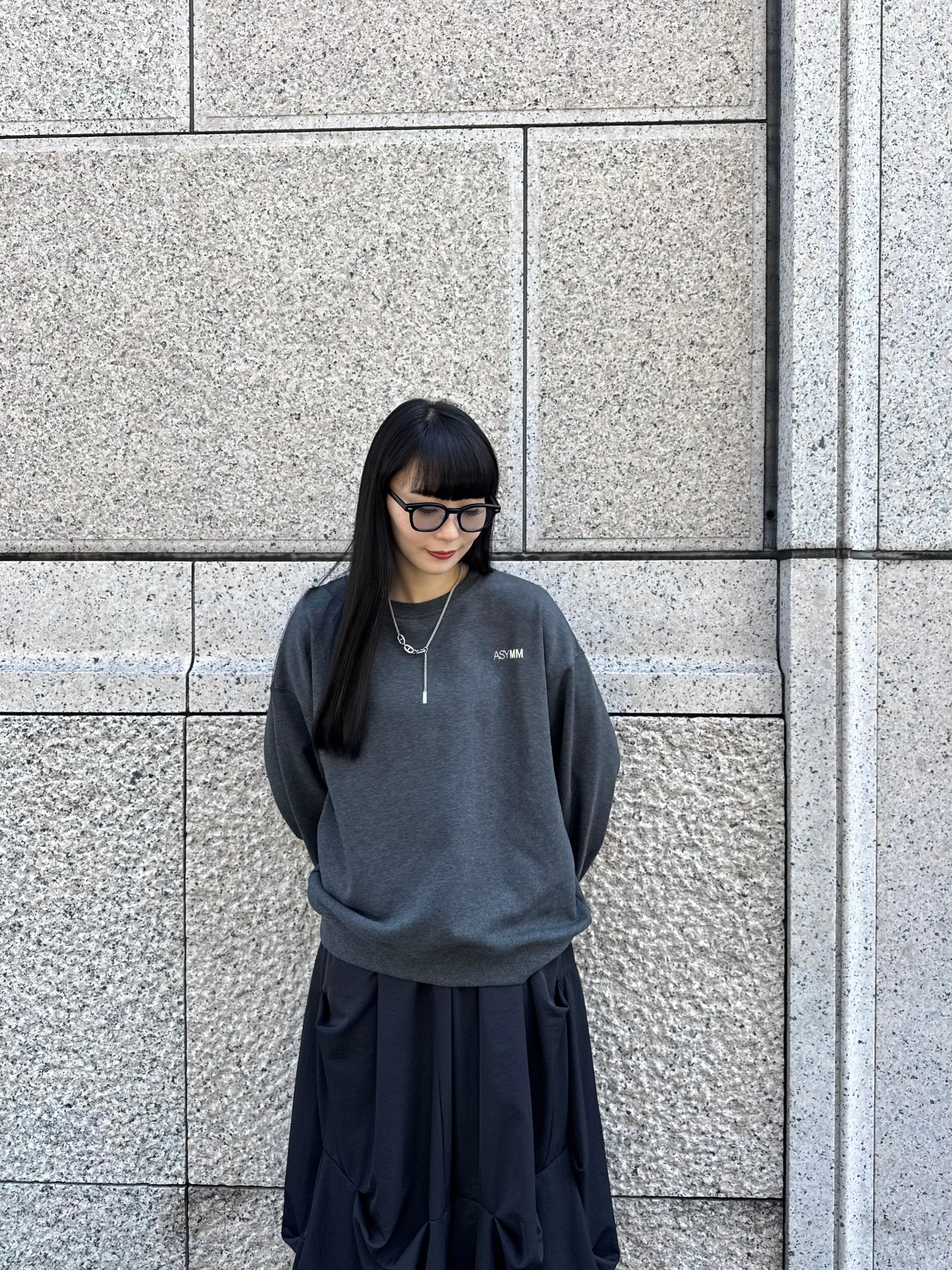 【ASYMM】ICON SWEAT -gray-　※1週間前後で配送予定