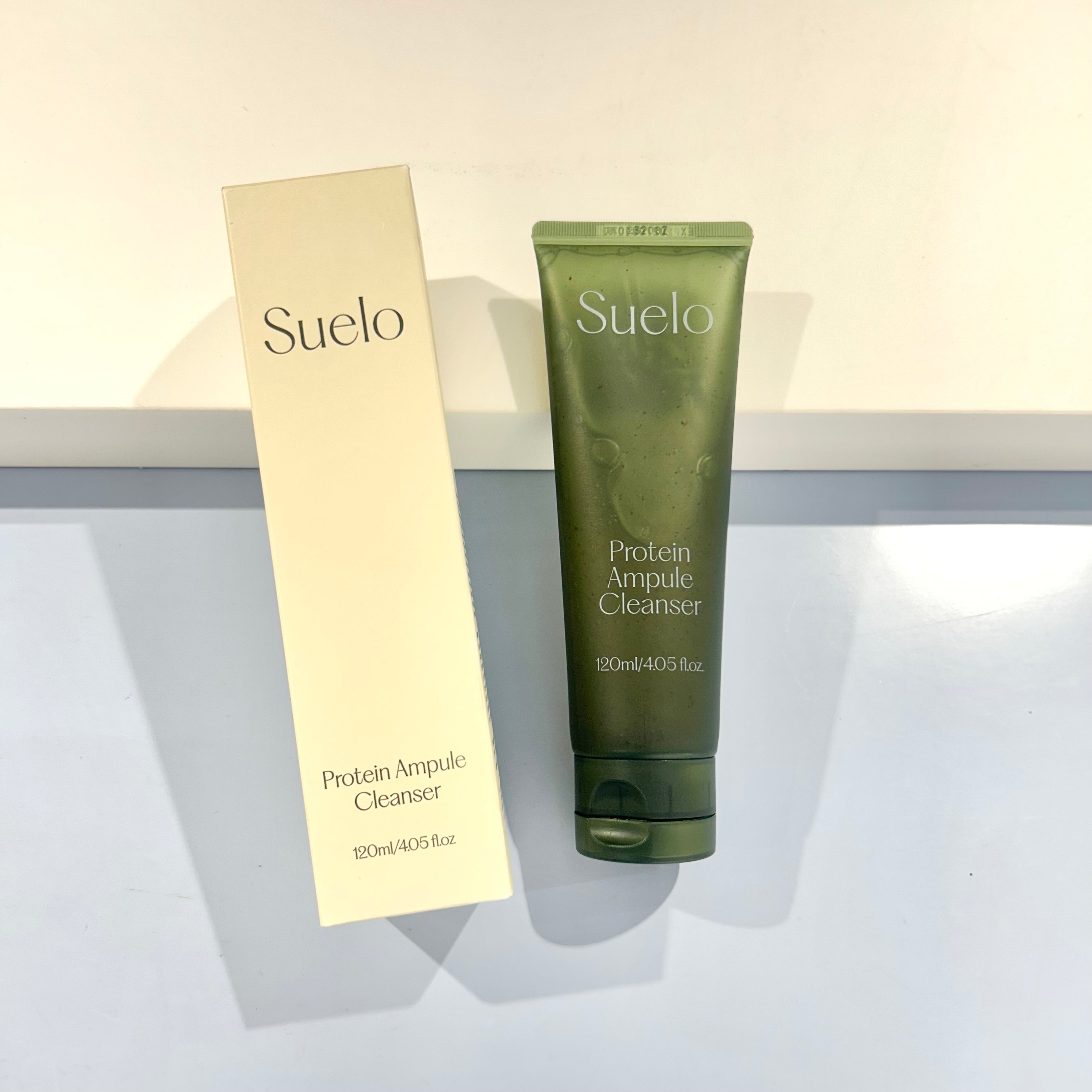 【1＋1🎁】【SUELO】Protein Ample Cleanser 120ml (プロテインアンプルクレンジング）　※7/8〜7/19迄に順次発送予定
