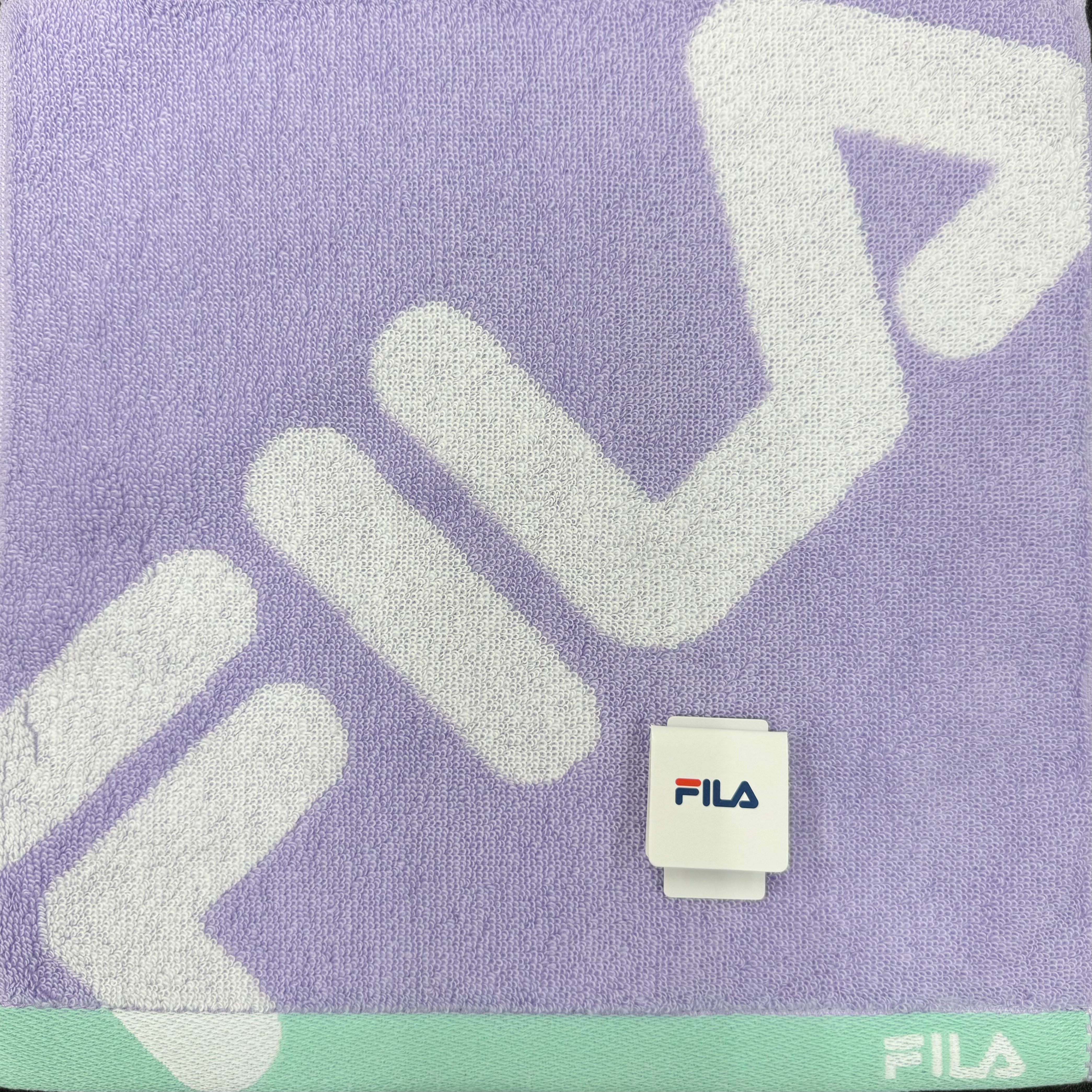 【FILA】ハンカチ　BIGロゴ　2色　※6/25-28より順次配送