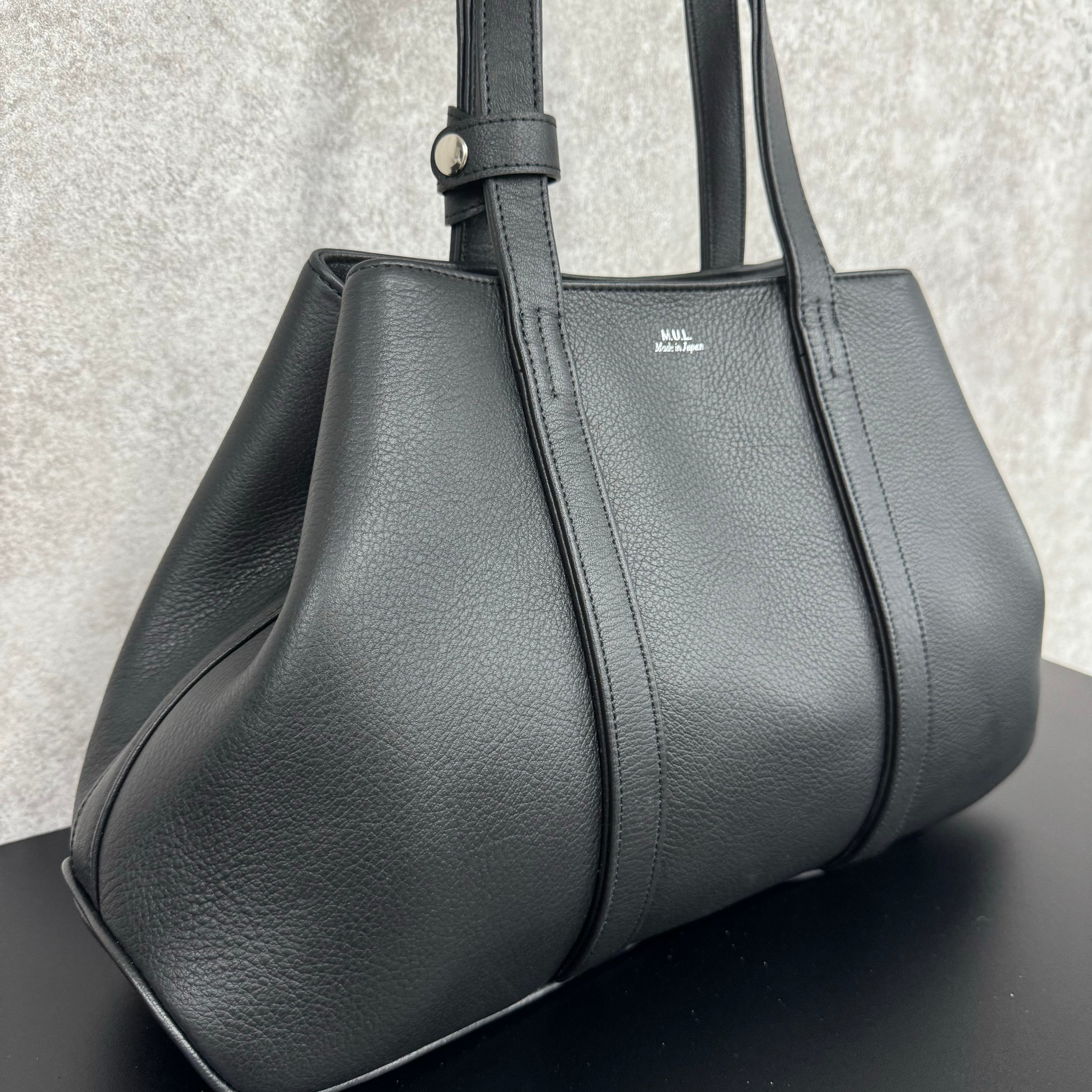 【M.U.L.】MINIMAL TOTE S　ブラック　 ※1週間前後で発送