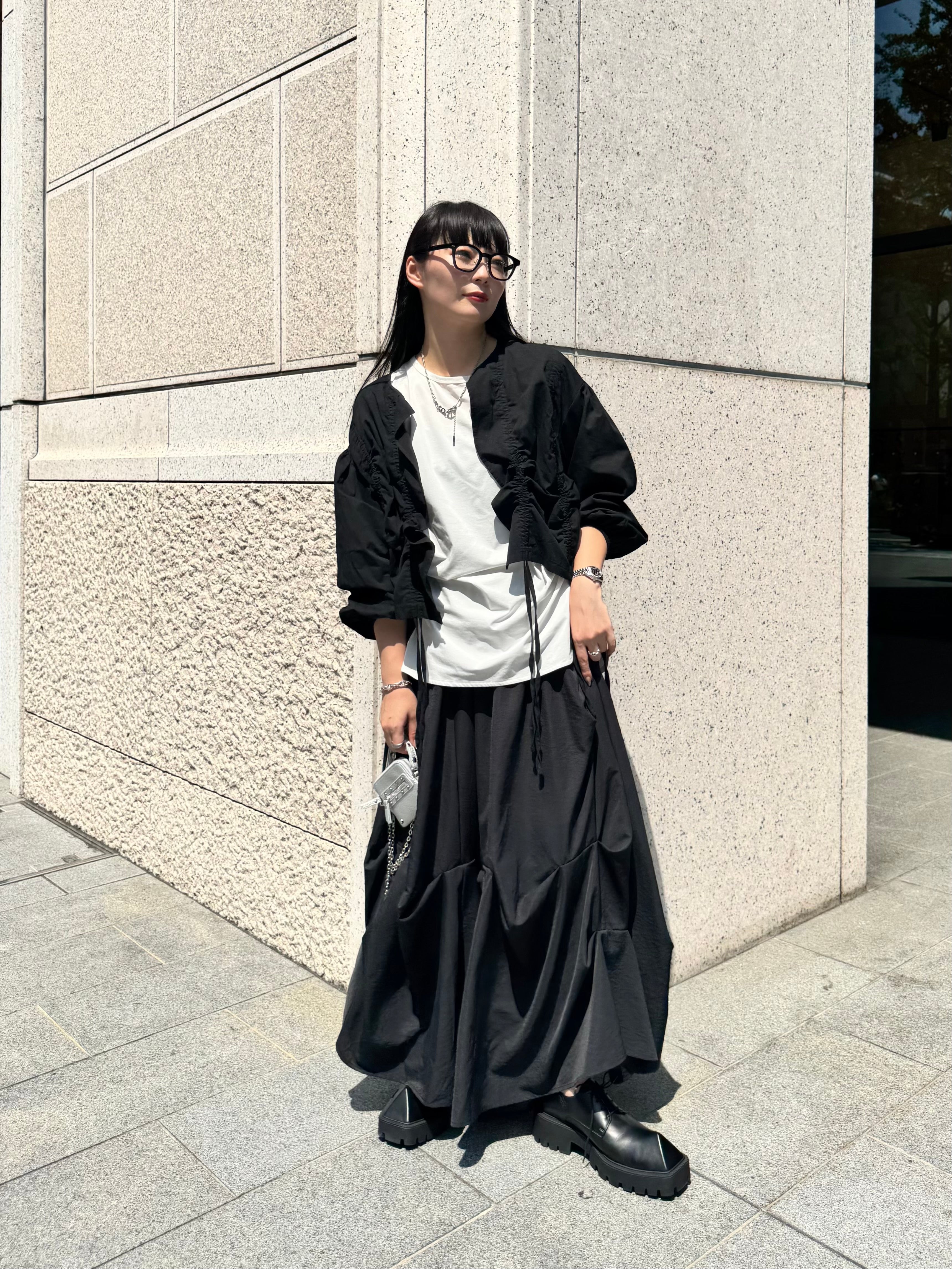 ASYMM】PINTRIX PANTS -black- ※1週間前後で配送予定