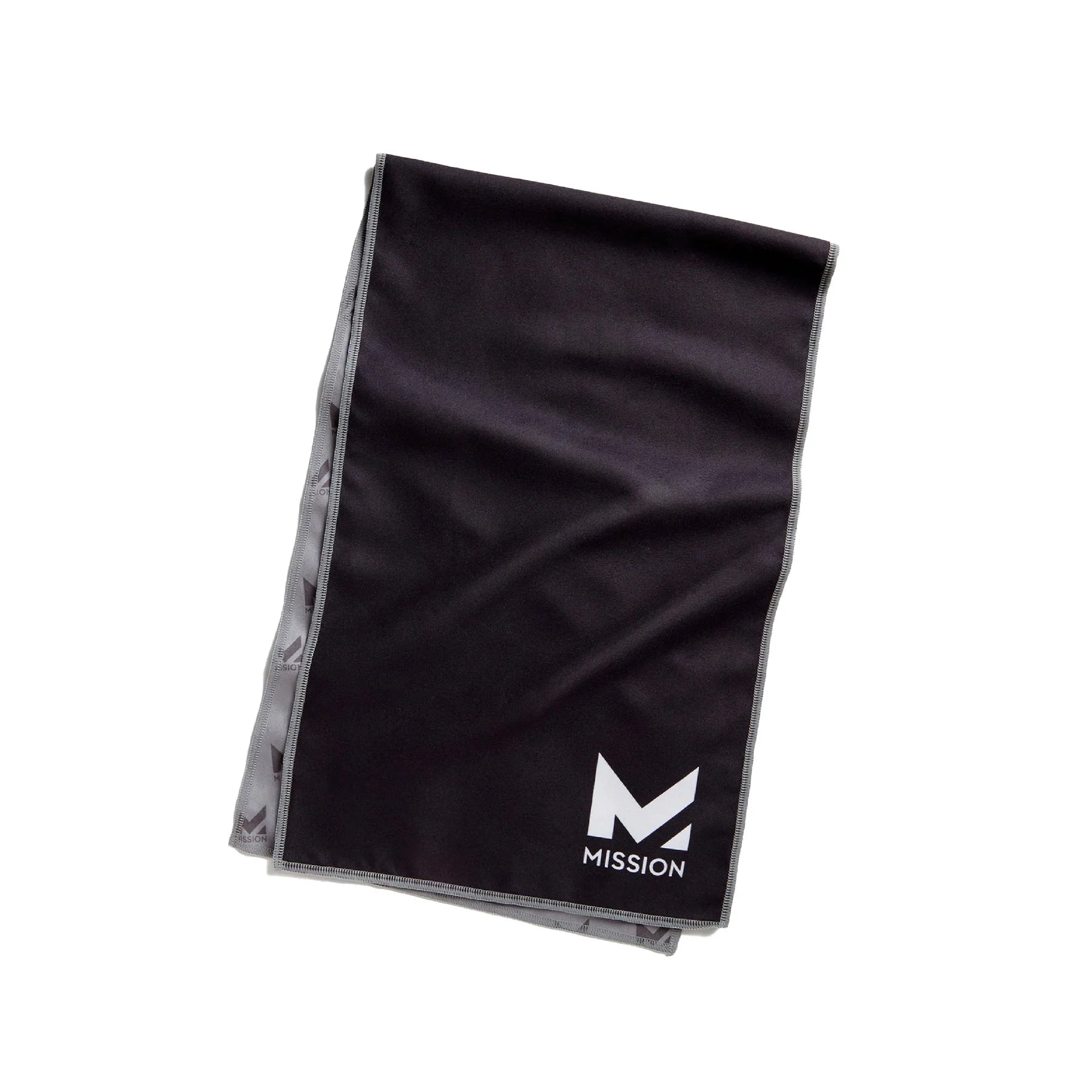 1番売れてる！【MISSION】Original Cooling Towel Black　※8/20〜26より順次配送