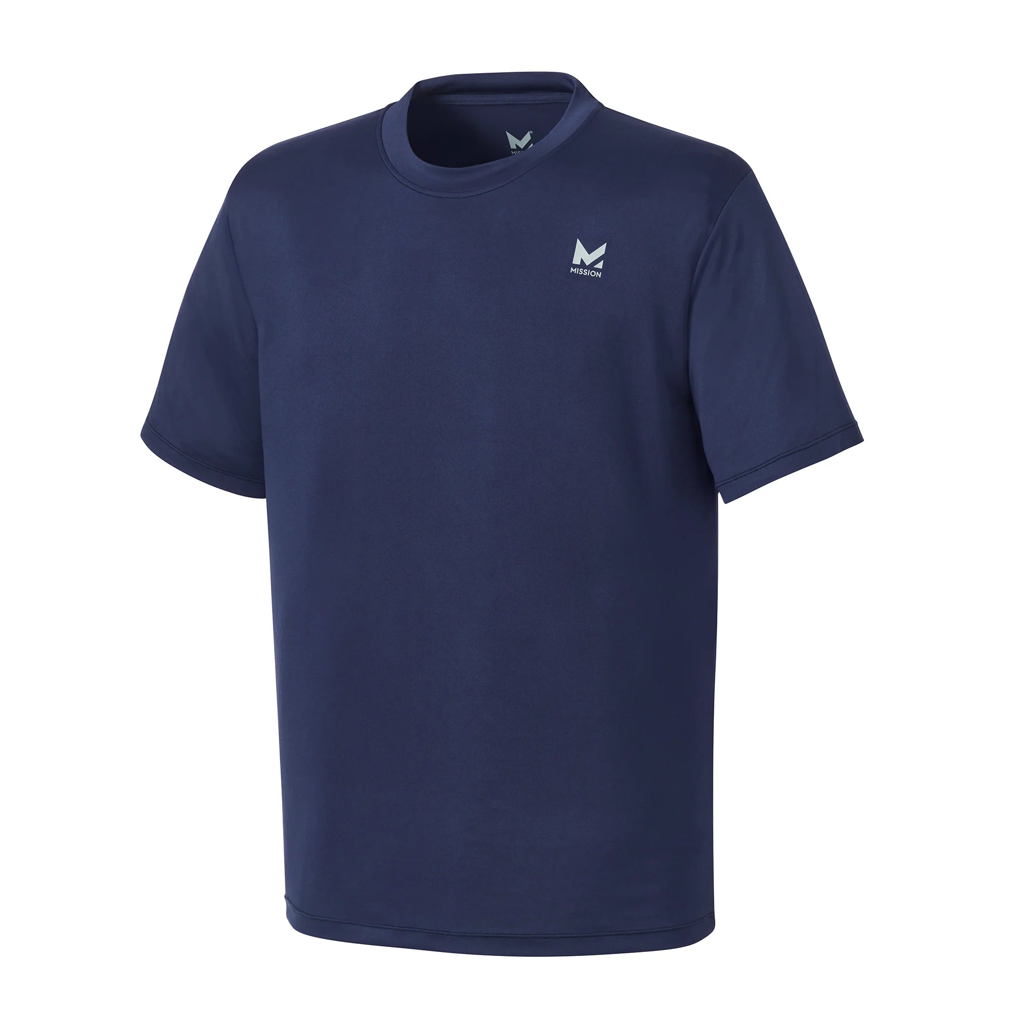 ③【MISSION】汗をかくほど涼しいパフォーマンスTシャツ -ネイビー- S/M/L　※7/2-8迄に順次発送予定