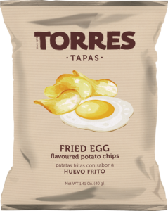 【TORRES】フライドエッグ風味ポテトチップス　※5/28~6/3迄に順次発送予定
