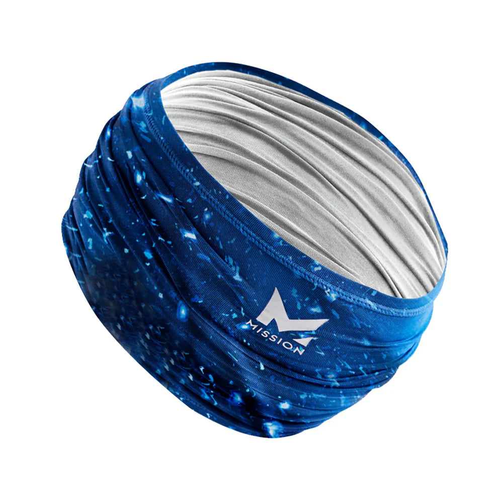 ⑨【MISSION】お子様用！6-in-1 ユースクーリングネックゲイター -Particle Estate Blue-　※3/26~4/1迄に順次発送予定